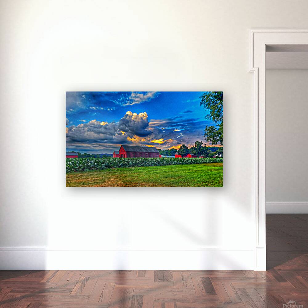 12 Clouds Over Horton Farm Reproduction