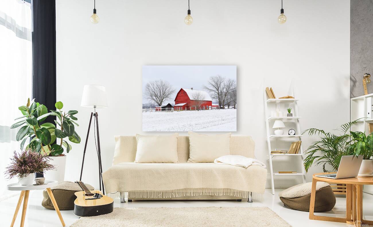 09 Winter on Horton Farm Reproduction