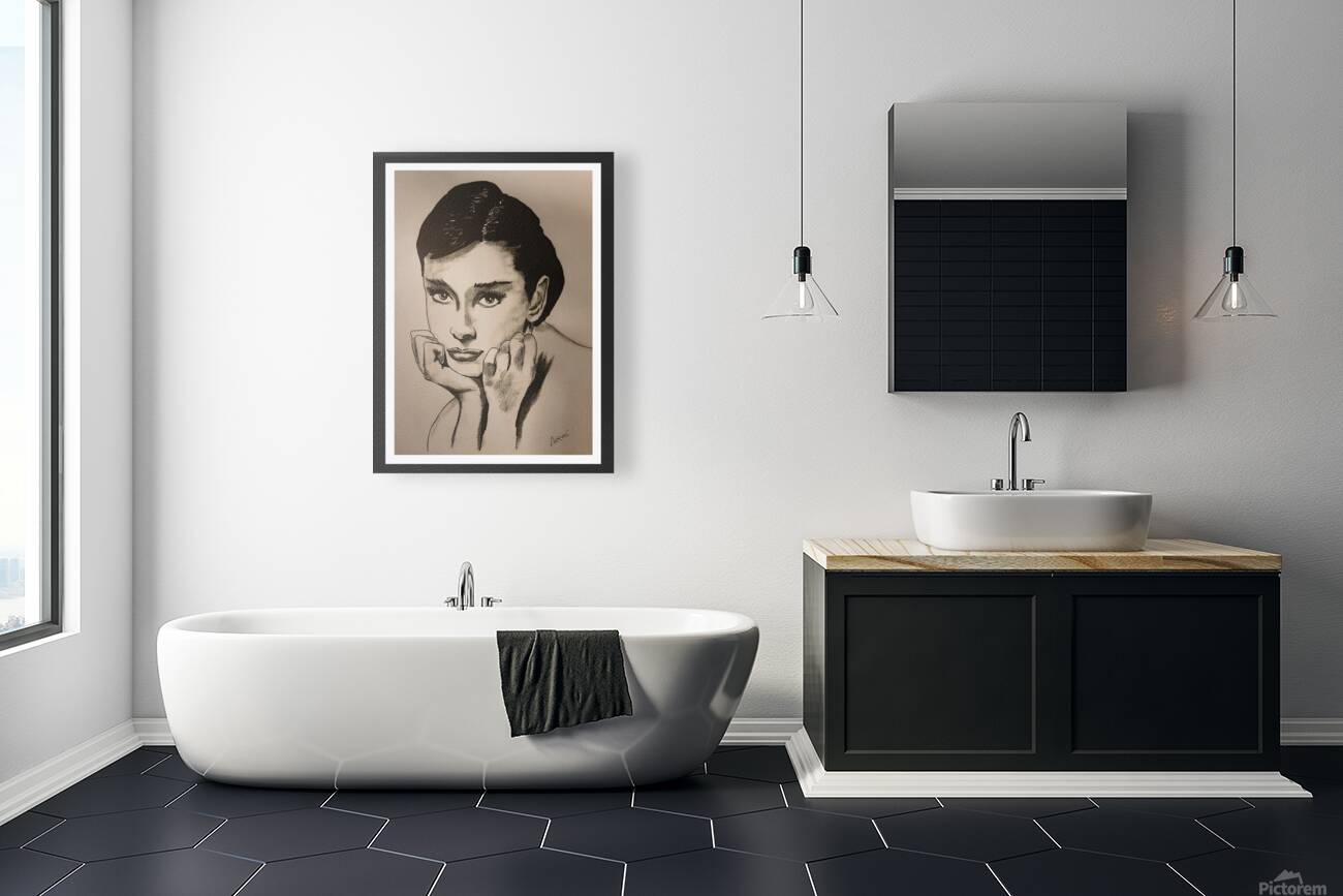 Audrey Hepburn 2 Reproduction