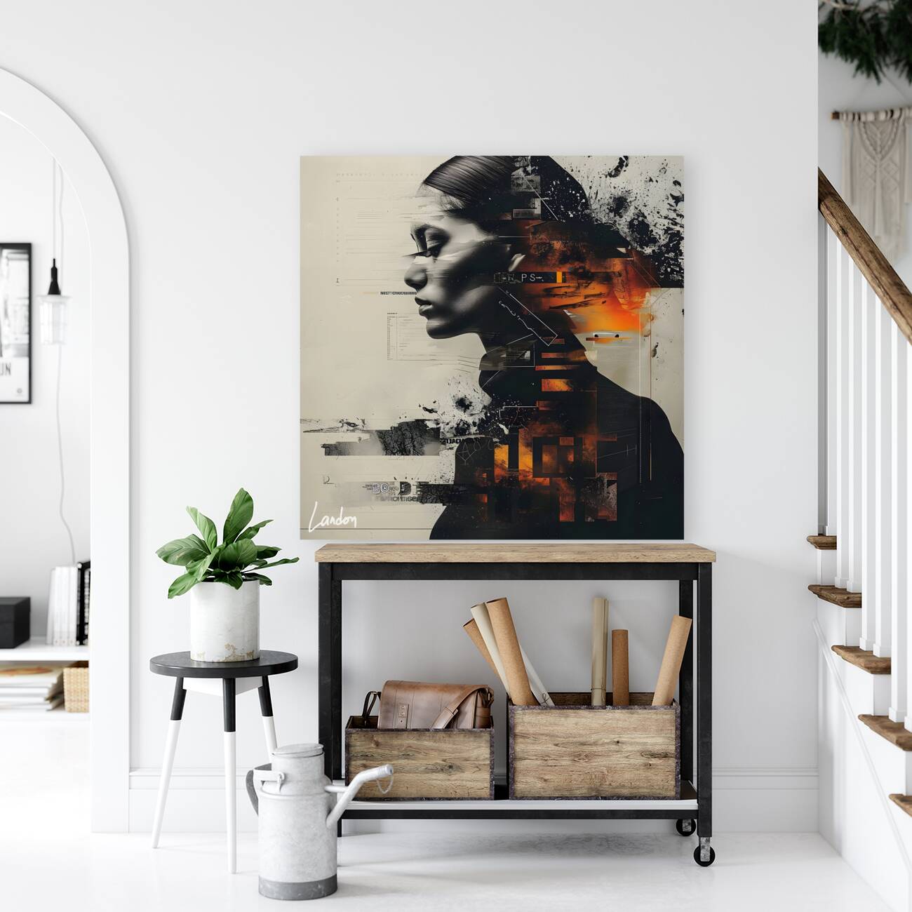 Her Digital Glitch 4 Reproduction