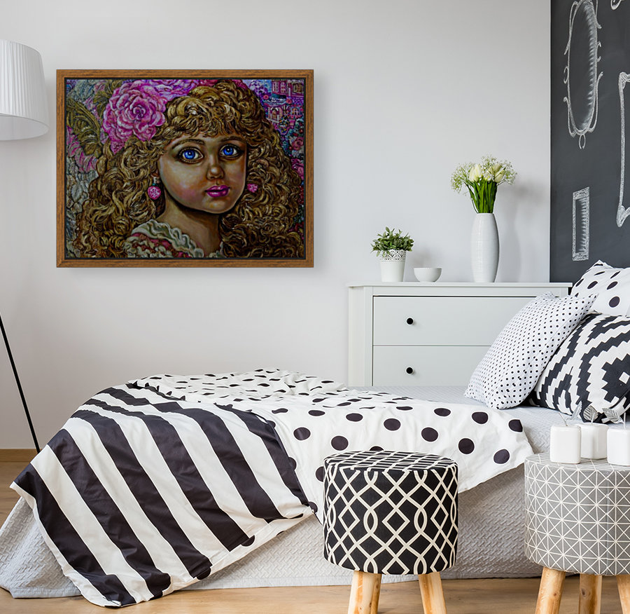 Yumi Sugai. An angel of Christmas of the Christmas tree. Reproduction