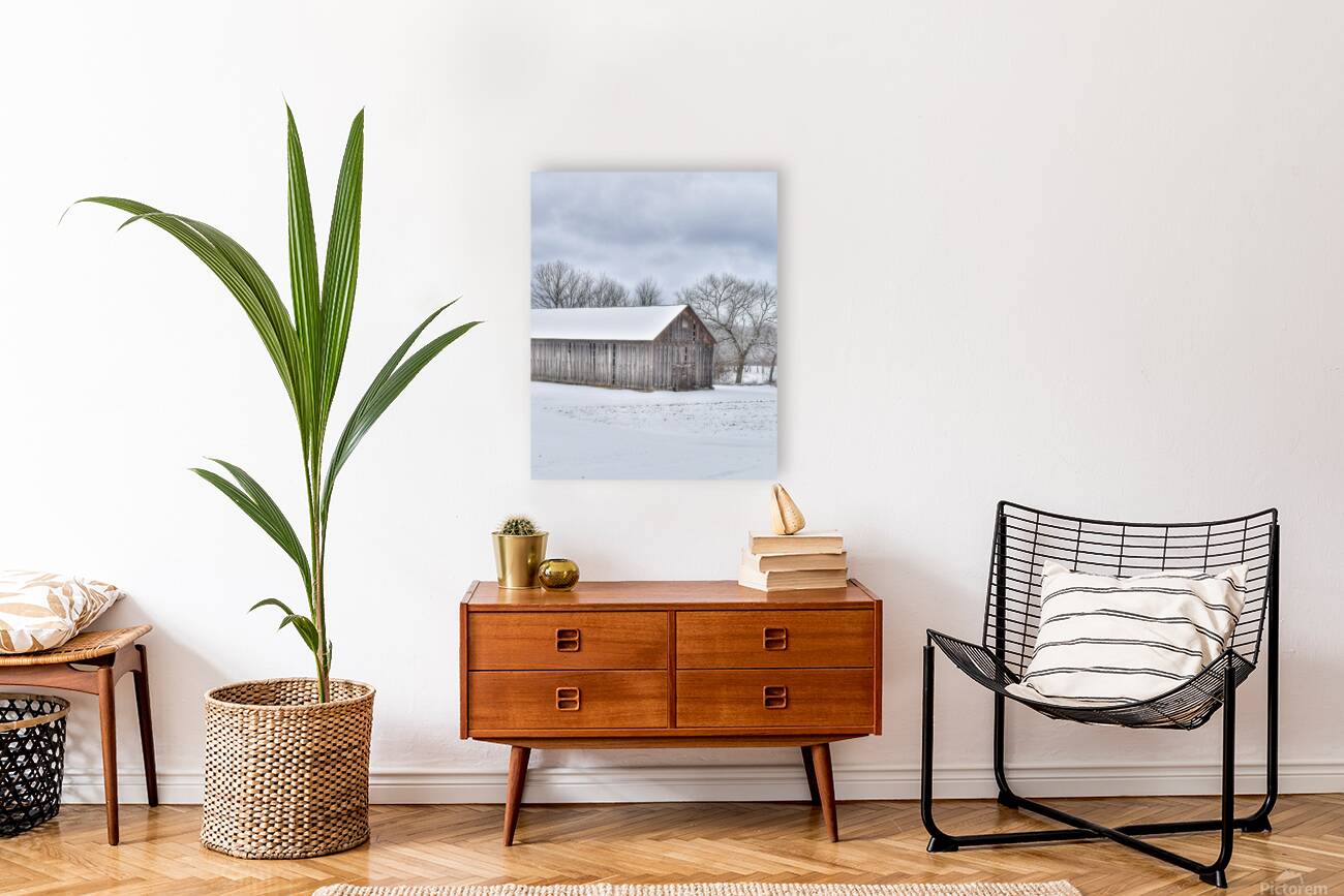 G09 Winter in the River Valley Reproduction