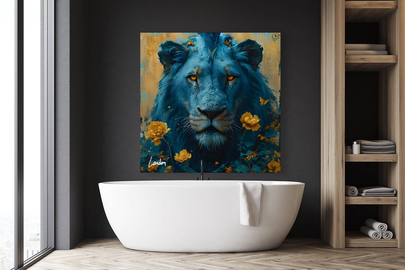 Leo the Zodiac Lion 2 Reproduction