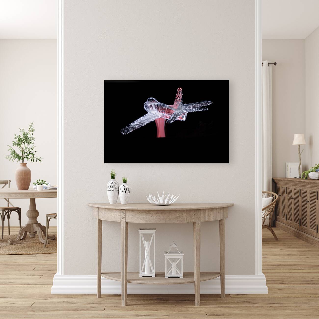 Beaufort Marine Corps Air Station FJ-3 Fury at Christmas Reproduction