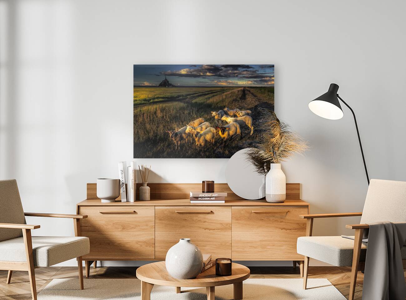 Mont Saint Michel Sheep Reproduction