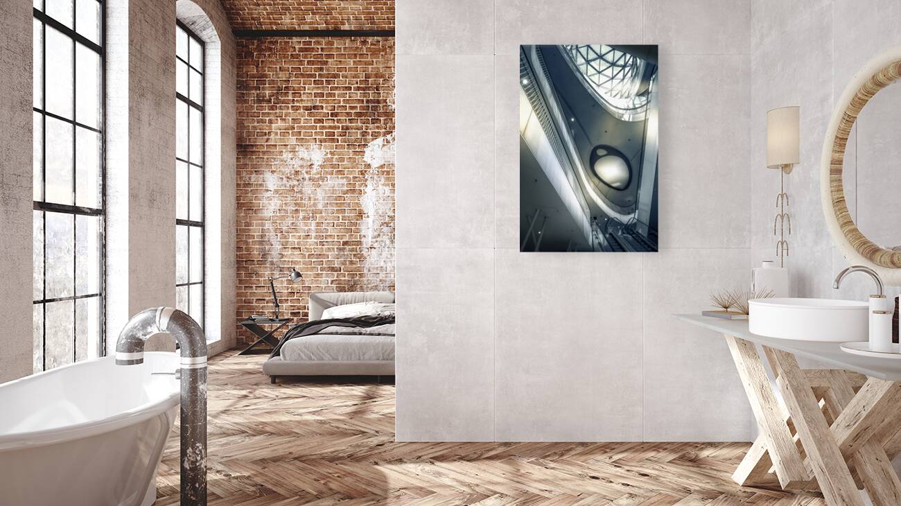 Frankfurt MyZeil Architecture Ceiling Reproduction