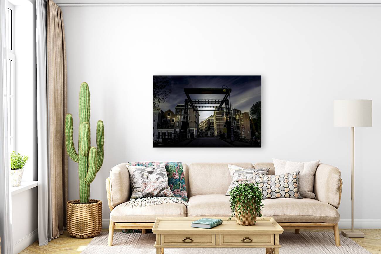 Amsterdam Aluminiumbrug Draw Bridge Reproduction