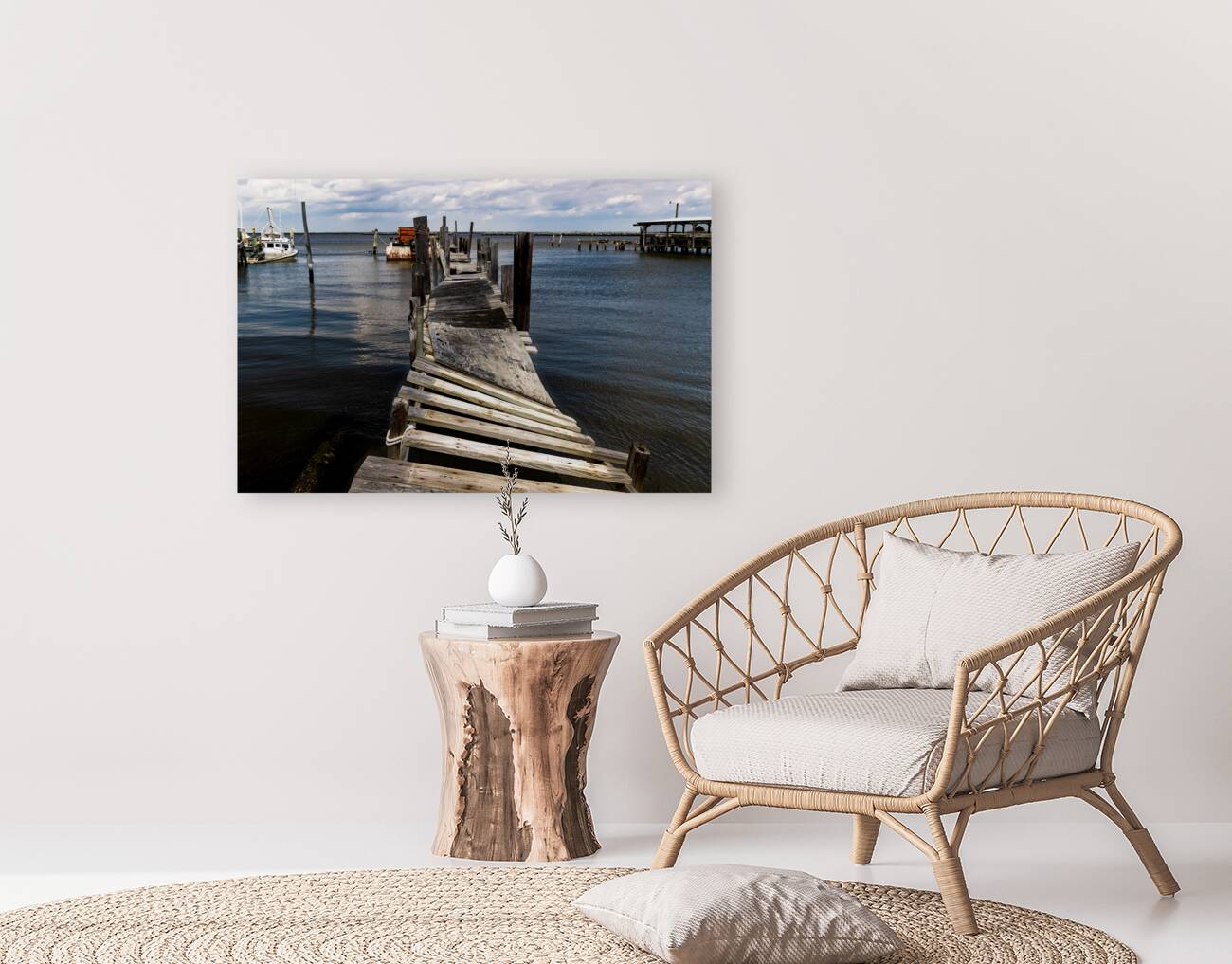 Old Twisted Dock Convolutions Reproduction