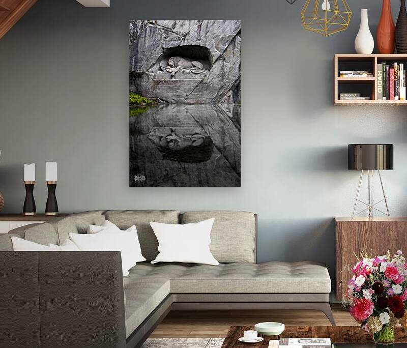 Lion of Lucerne Reproduction