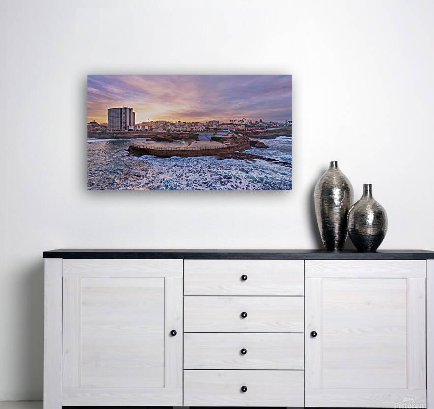 Pink La Jolla Cove Sunrise Reproduction