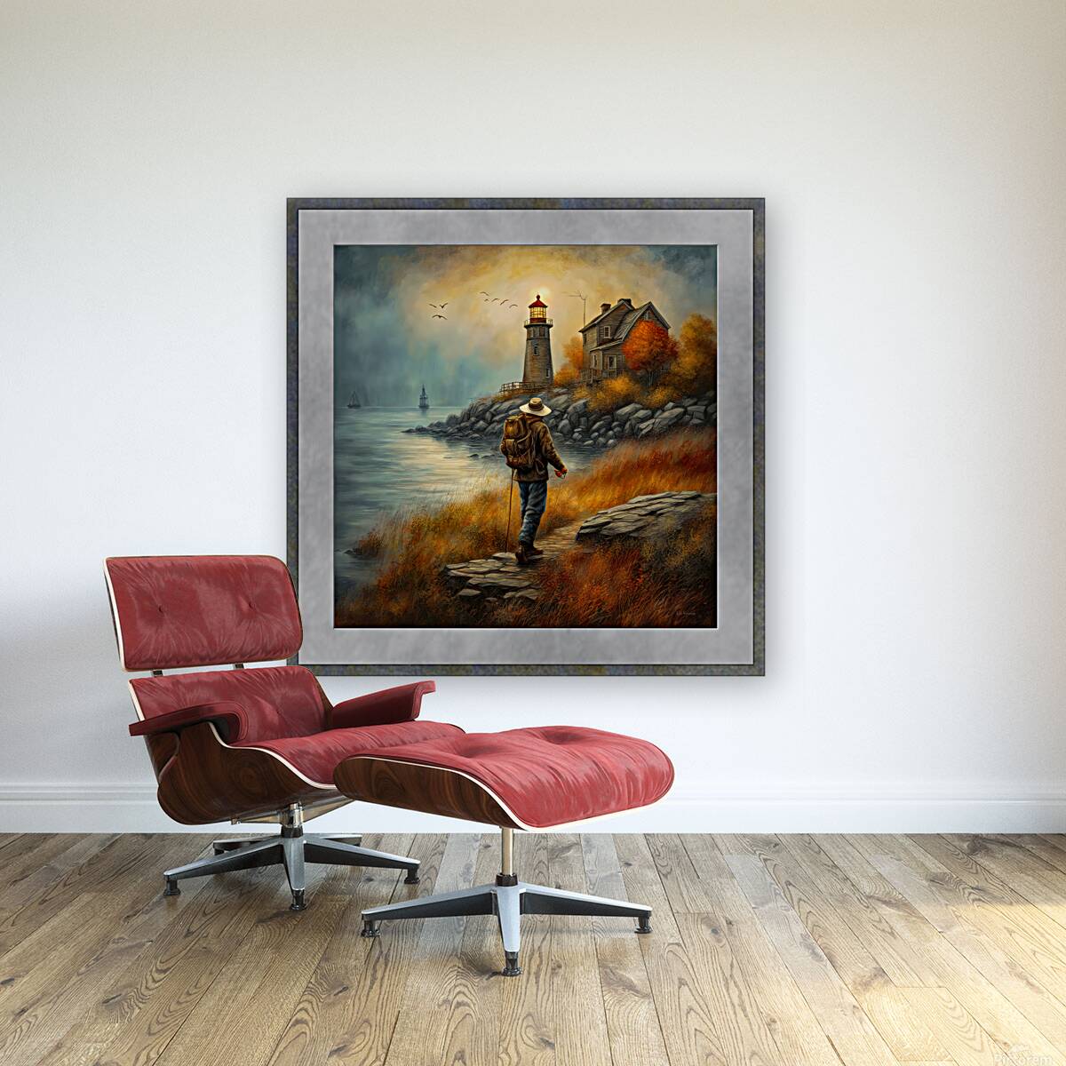 THE HIKER  Reproduction