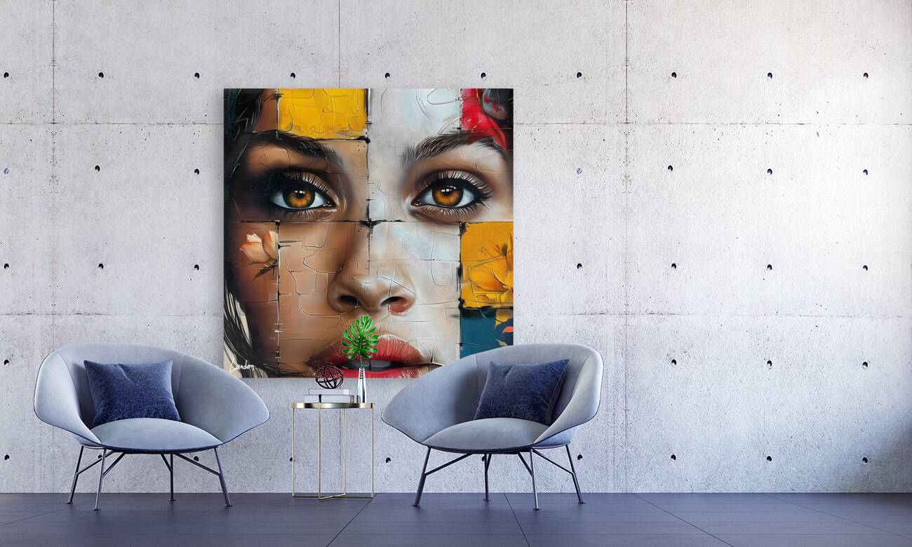 Pieces Of My Face 7 Reproduction