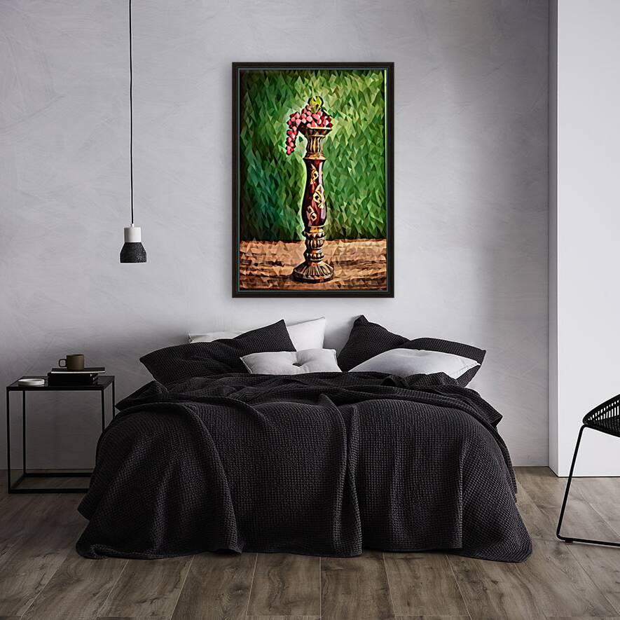 ArtXcl 124 Grapes Pedestal Reproduction