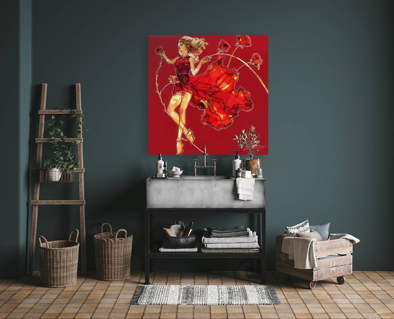 Flower Chix Reproduction