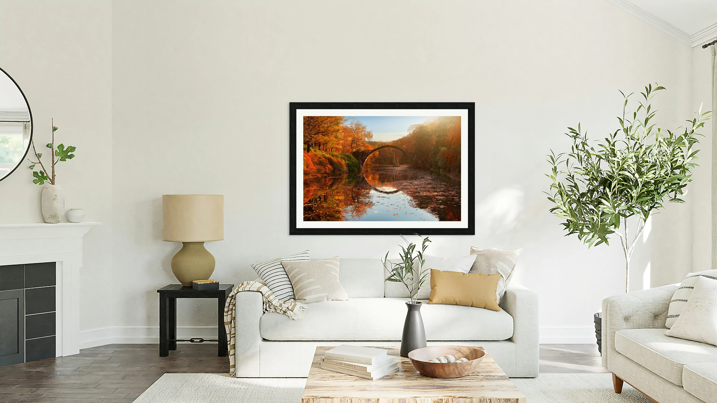 Autumn lake