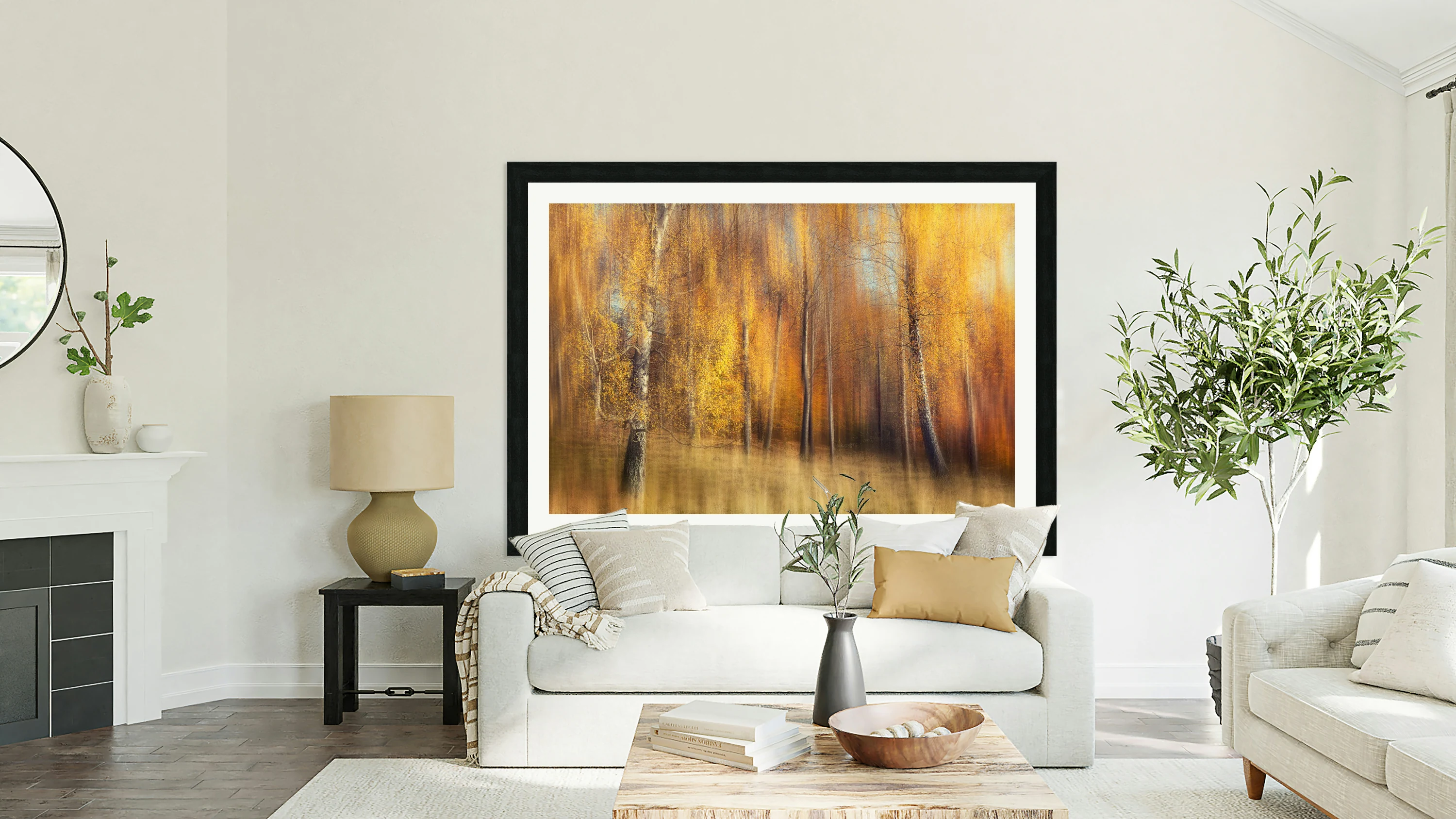 Autumn Birches
