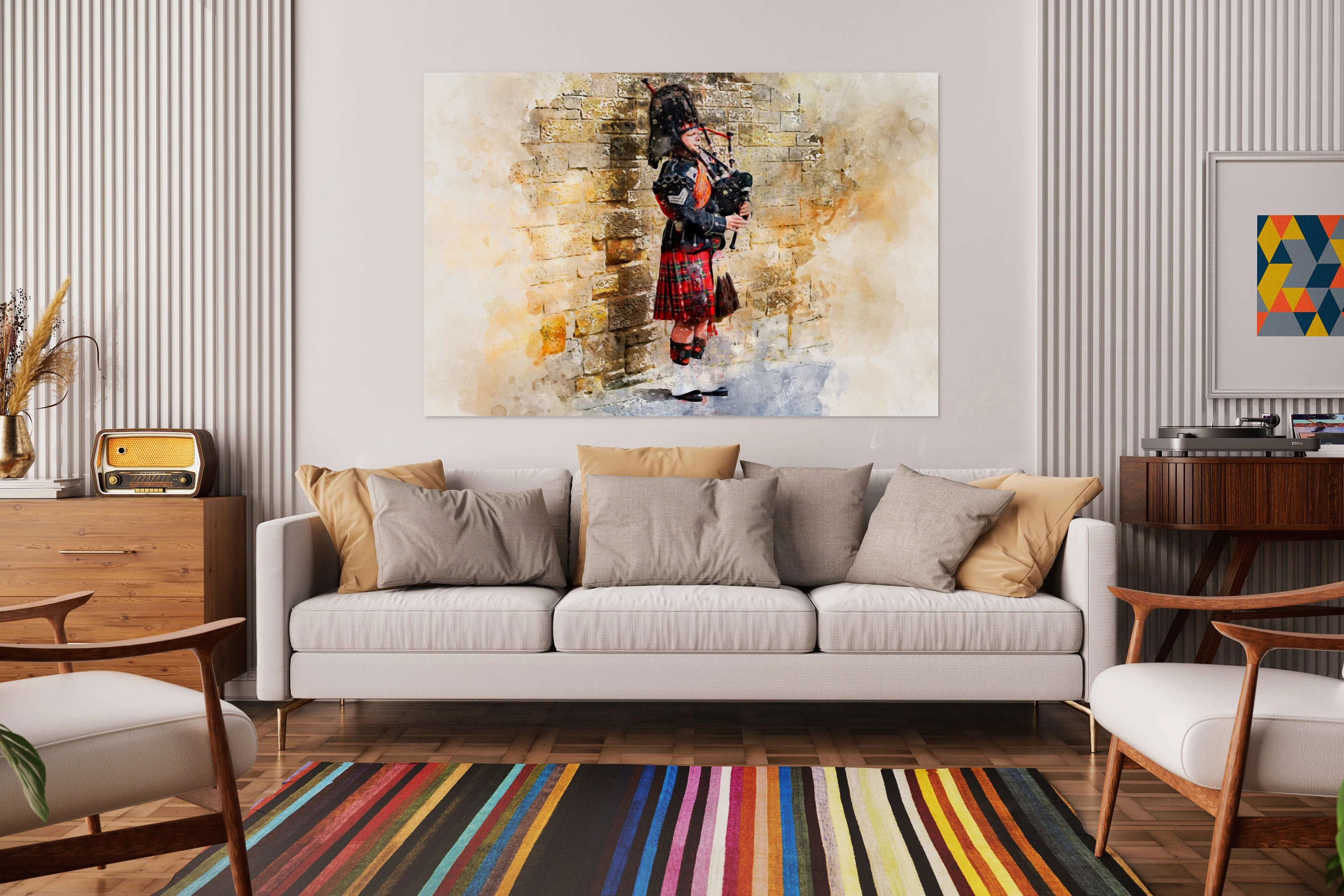 Edinburgh Bagpiper