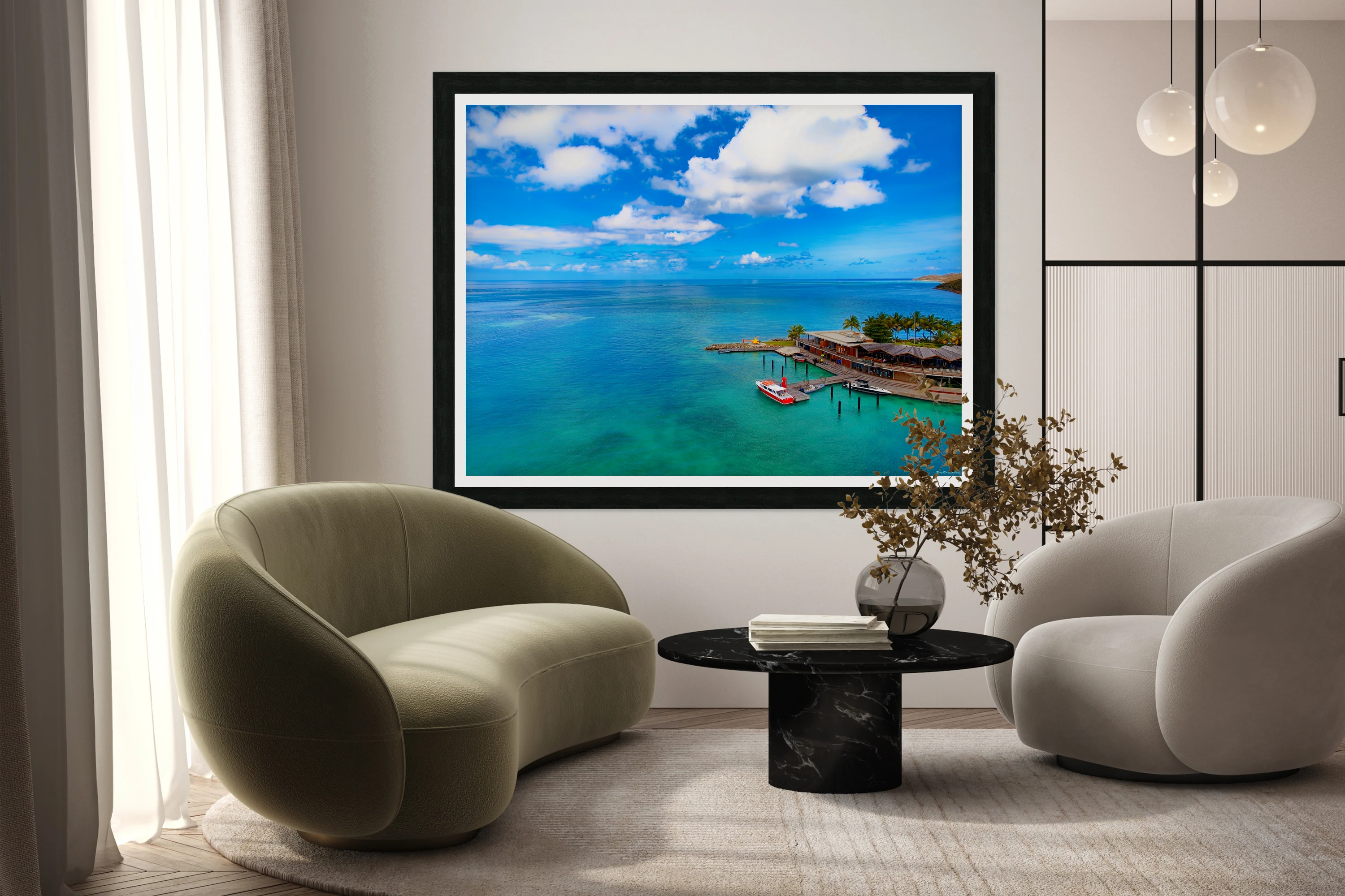 Turquoise Waterscape