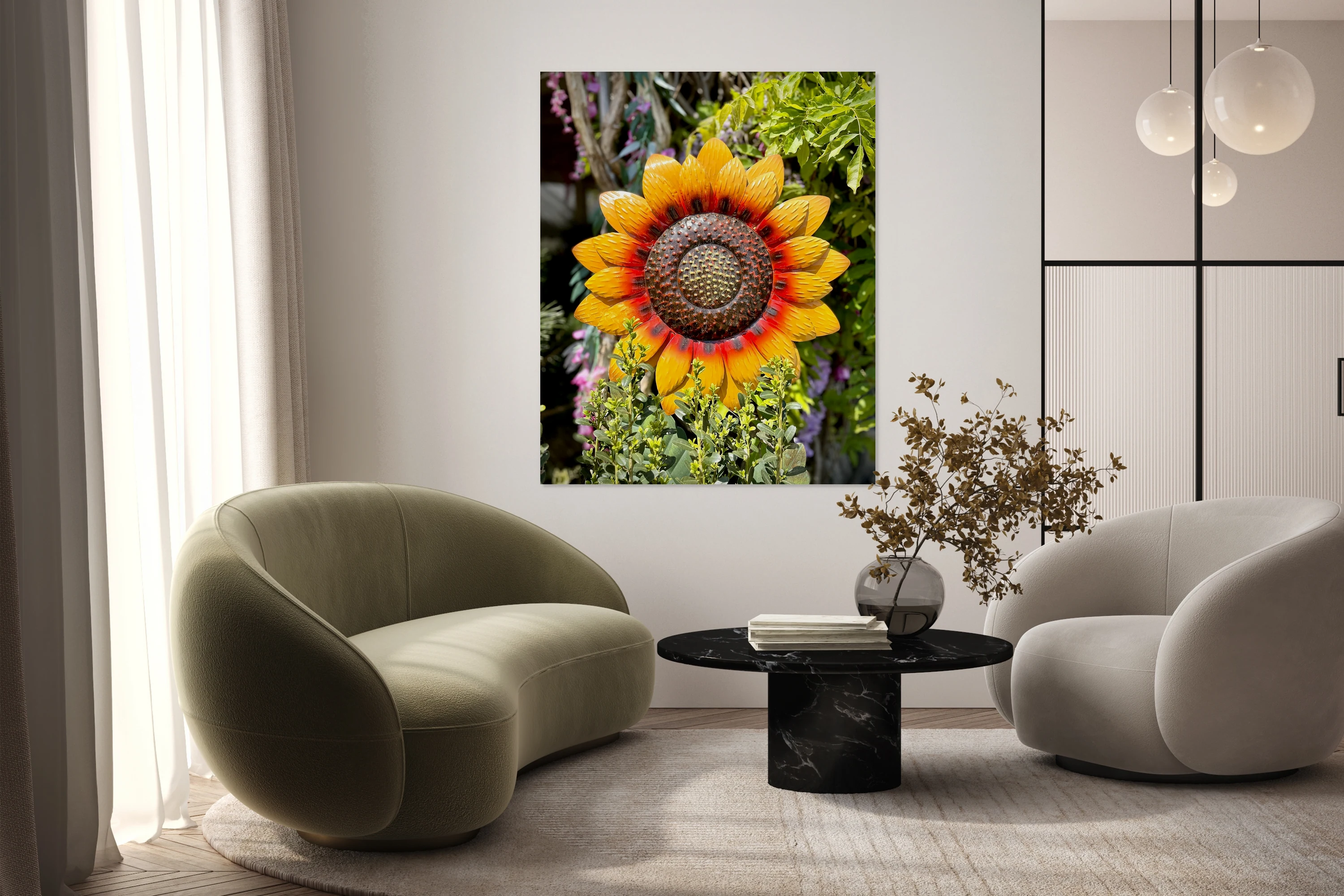 Outdoor Decor Sunflower