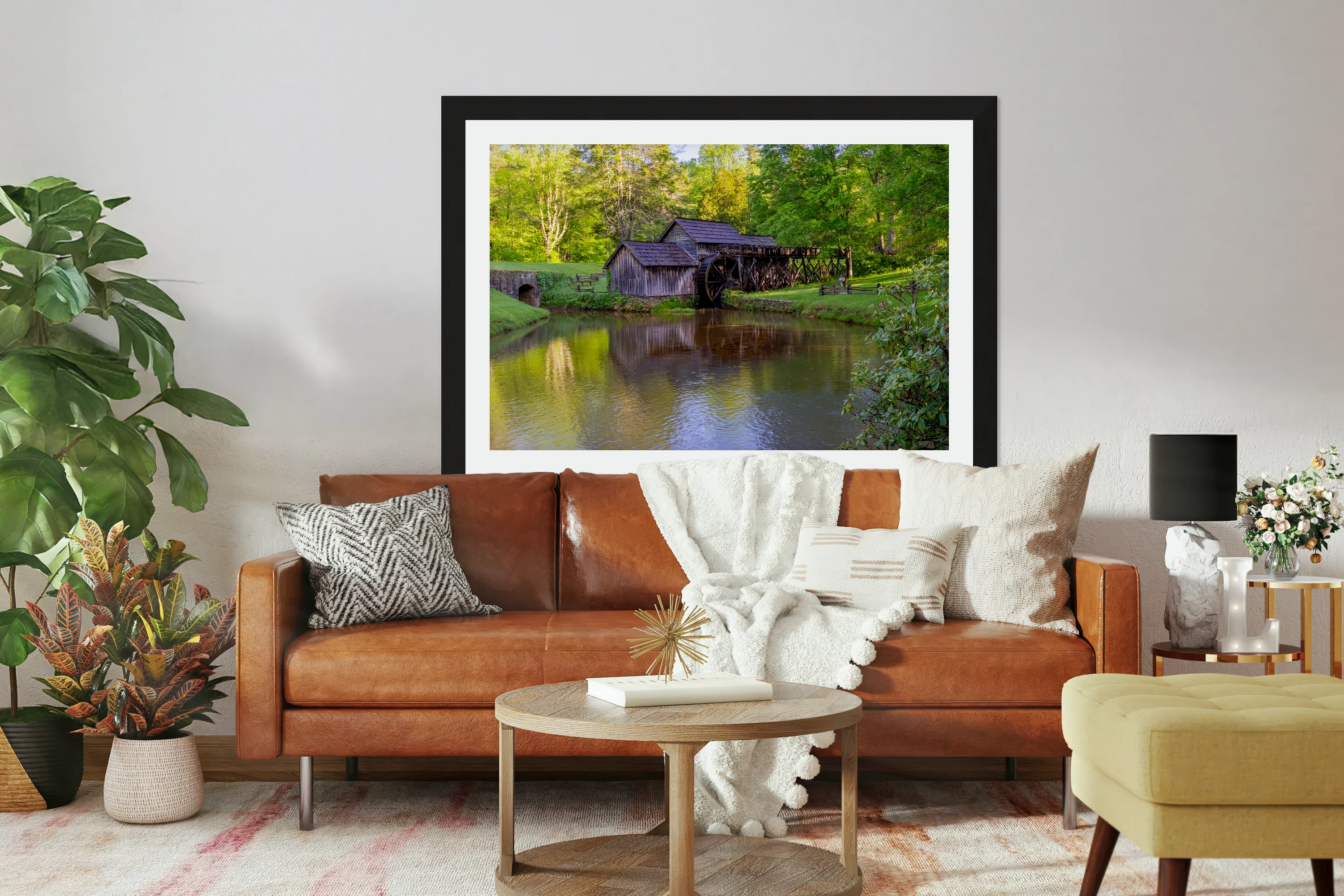Springtime at Mabry Mill