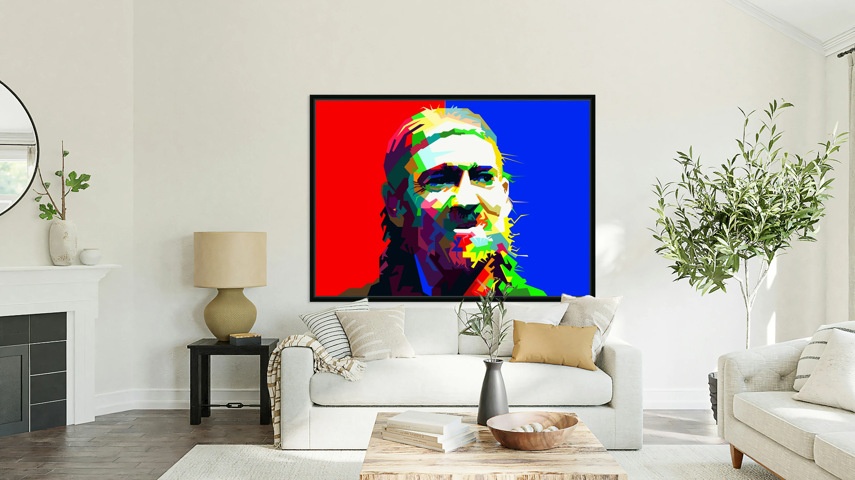 Willie Nelson Pop Art WPAP