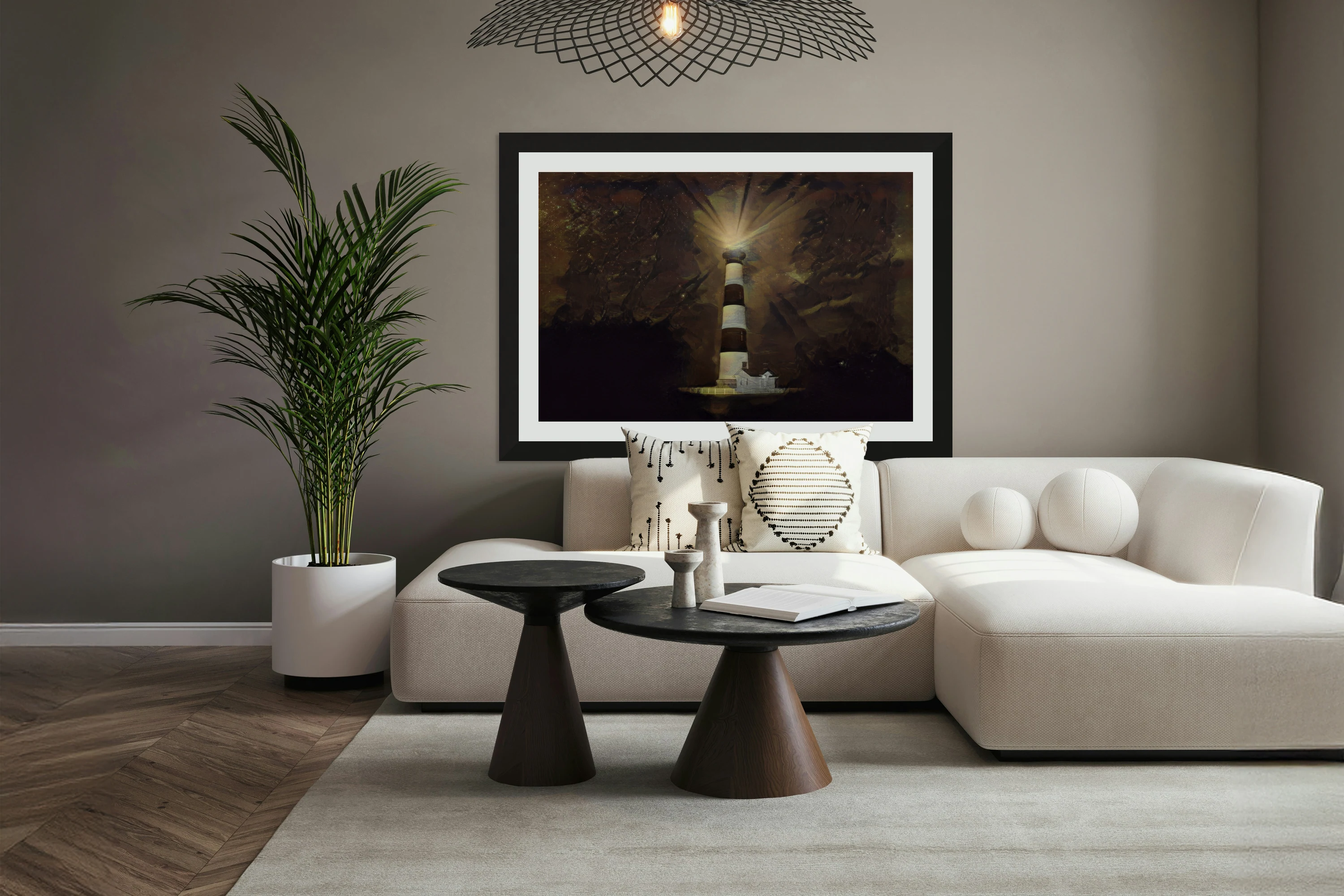 Bodie Lighthouse Abstract