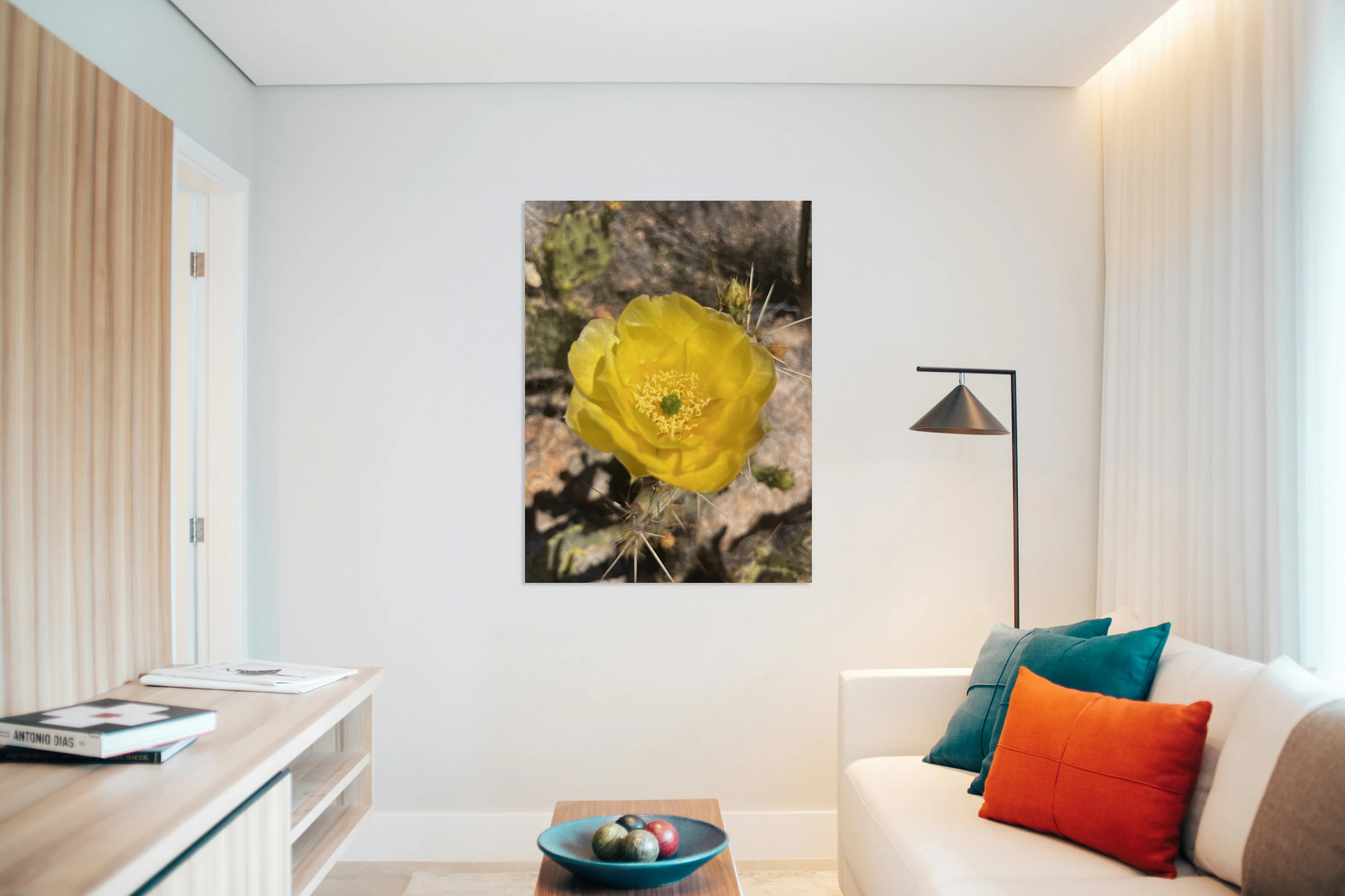 Yellow Pricky Bloom