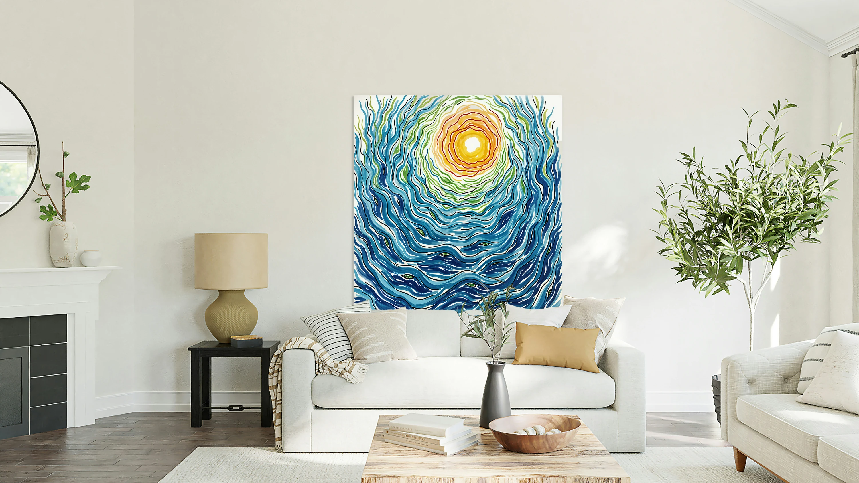 Abstract Eye Waves