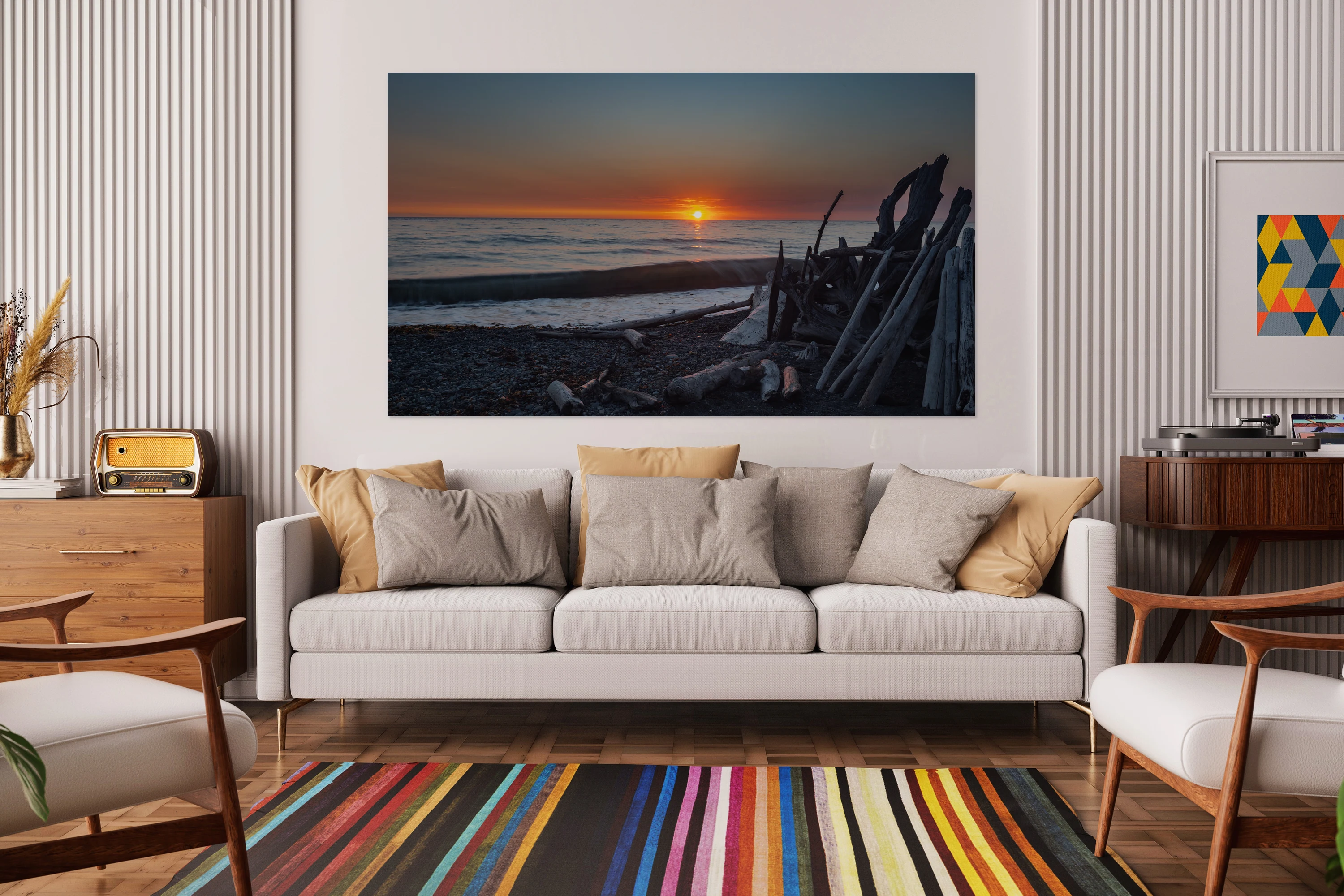 Fort Ebey beach ICM sunset