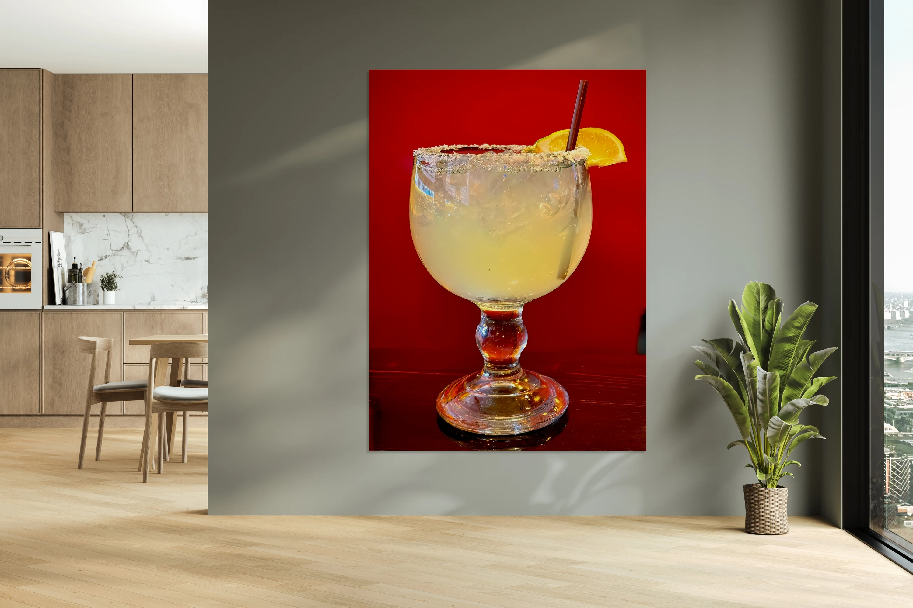 Margarita on Red