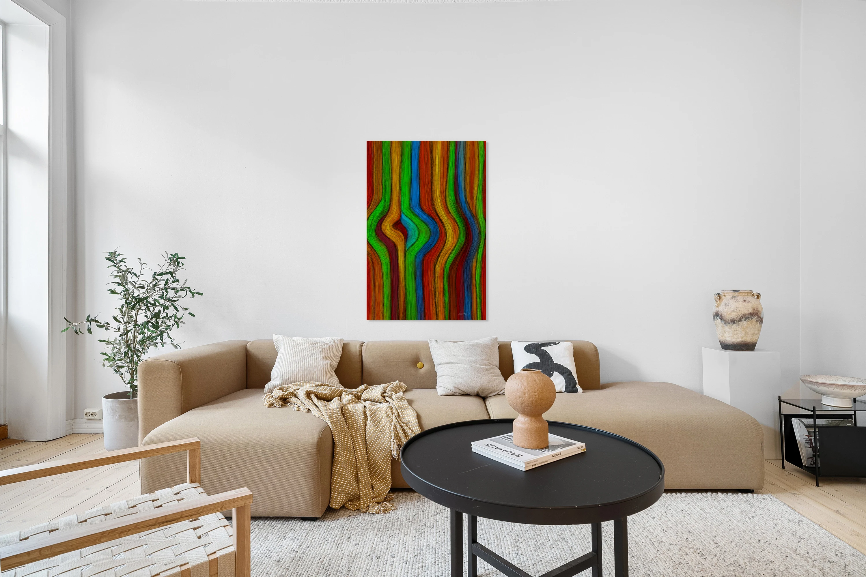 Vibrant tapestry