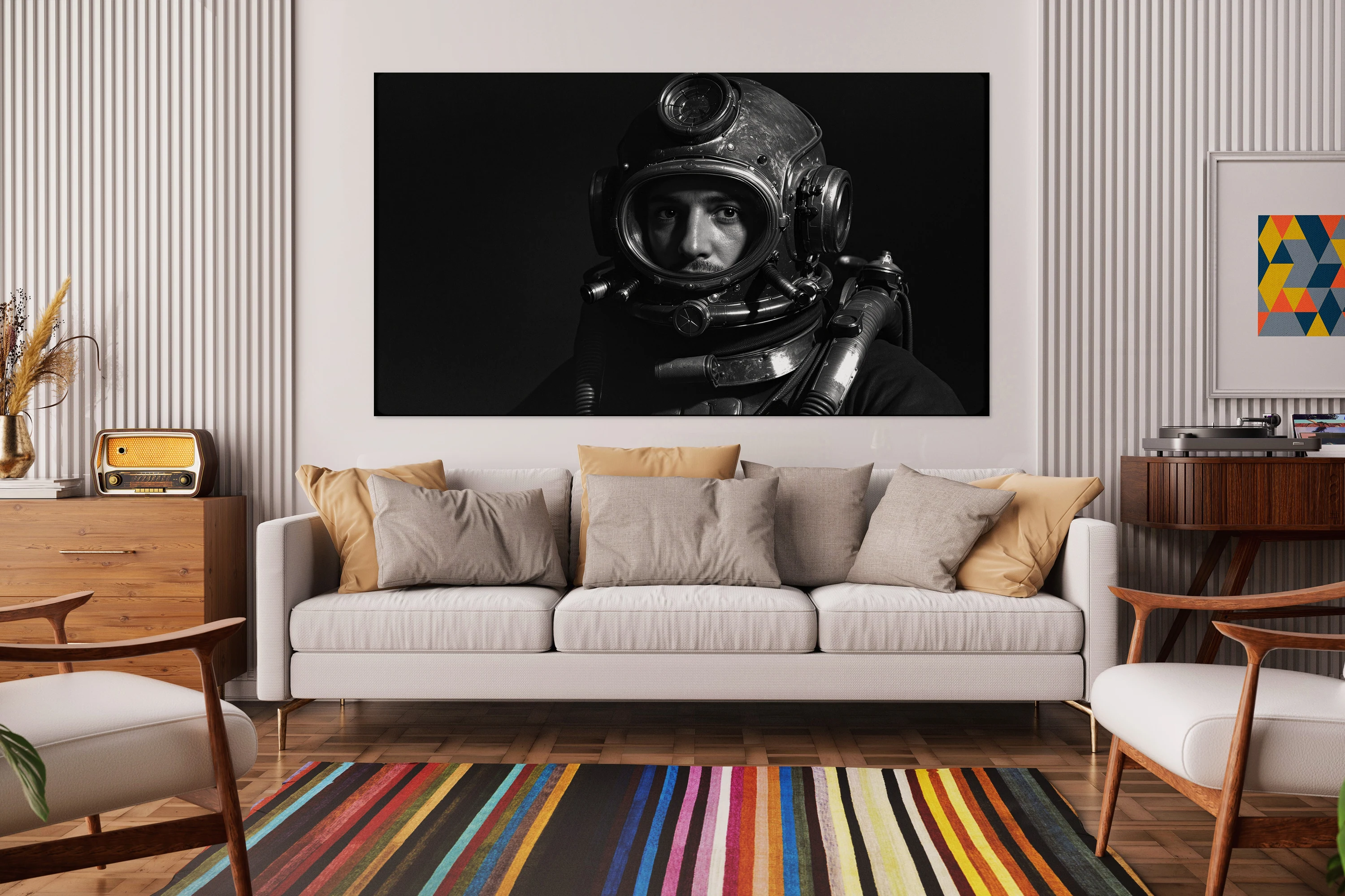 A Vintage Frogman 4 Signed