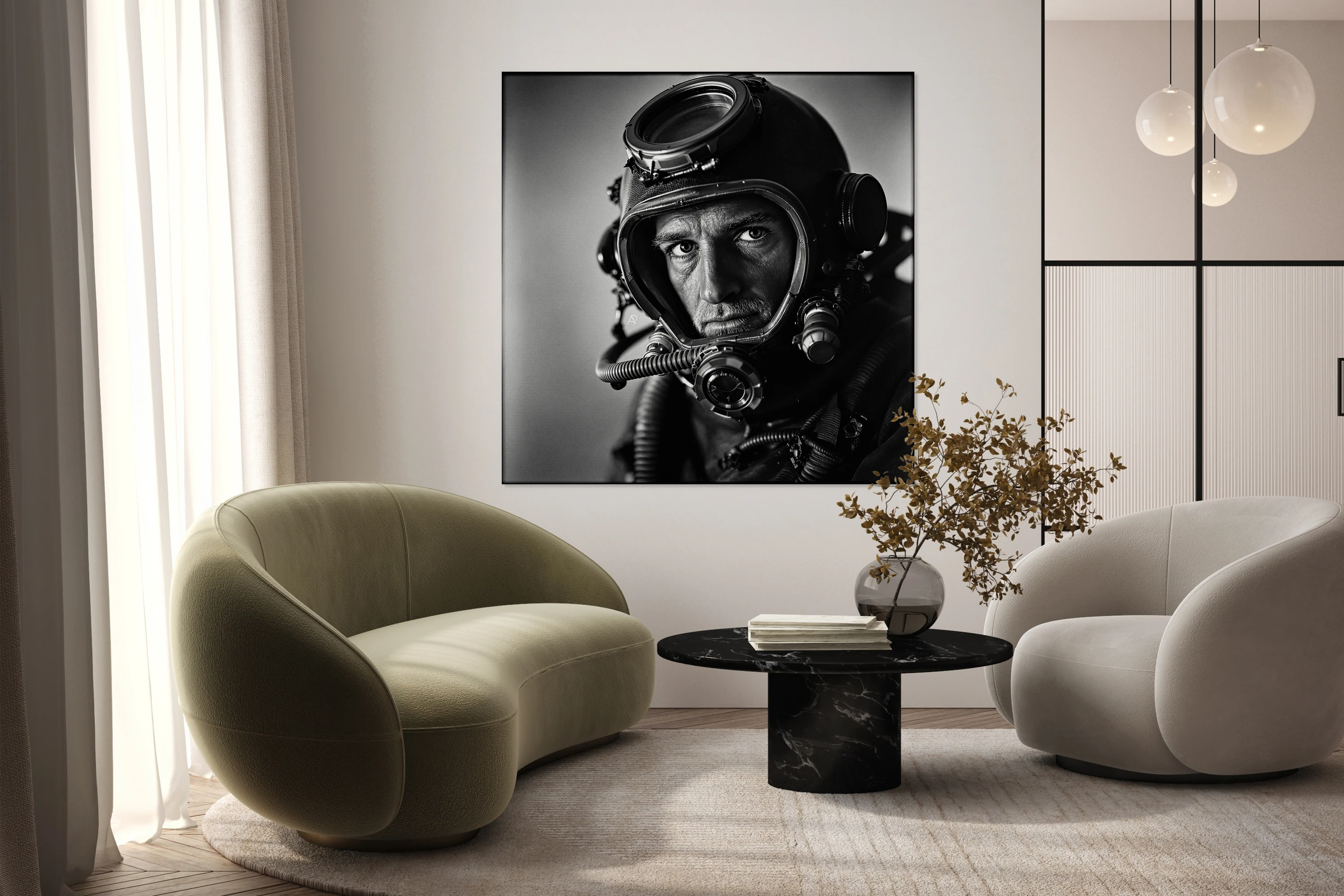 A Vintage Frogman 2 Signed
