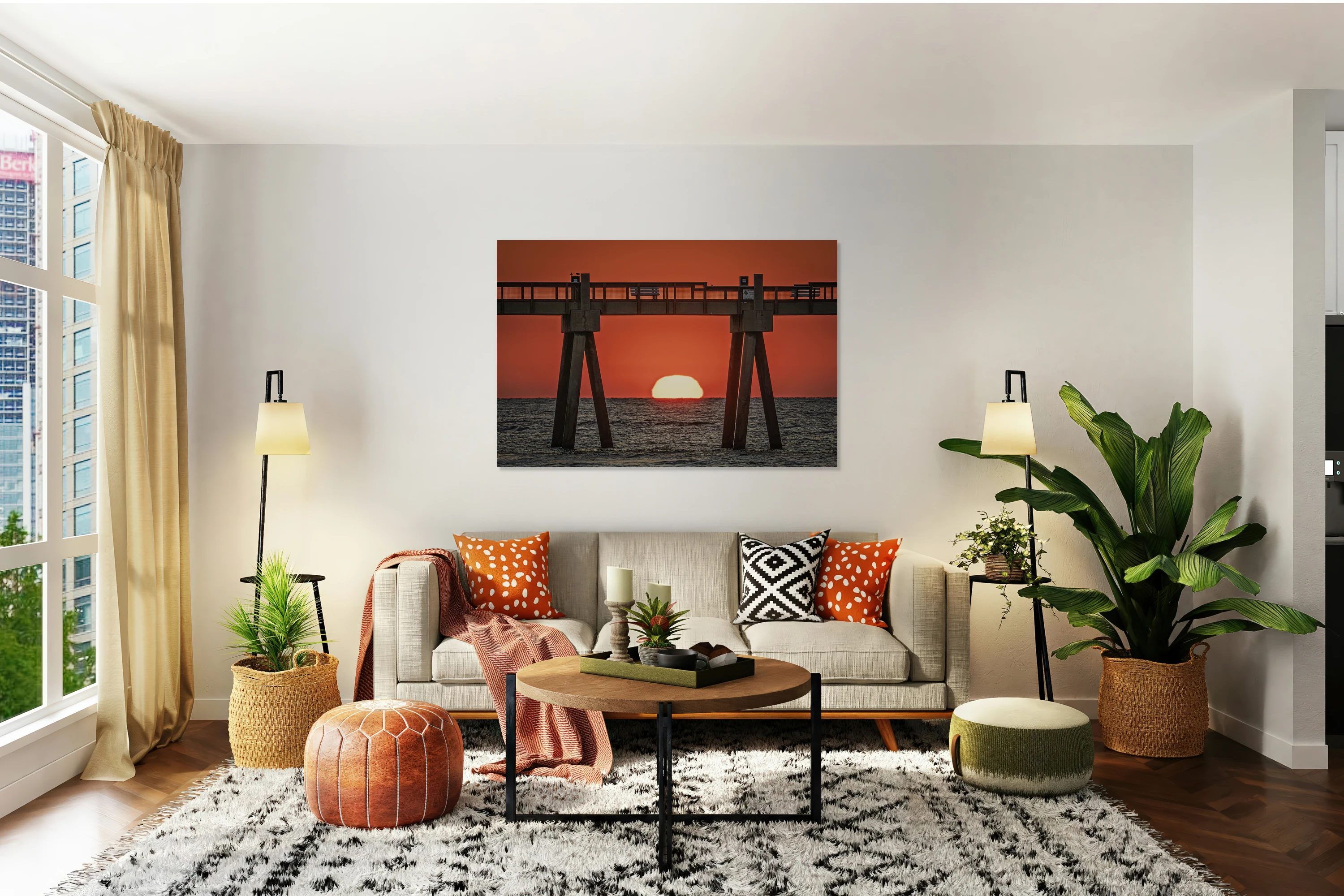Framed by Fire
