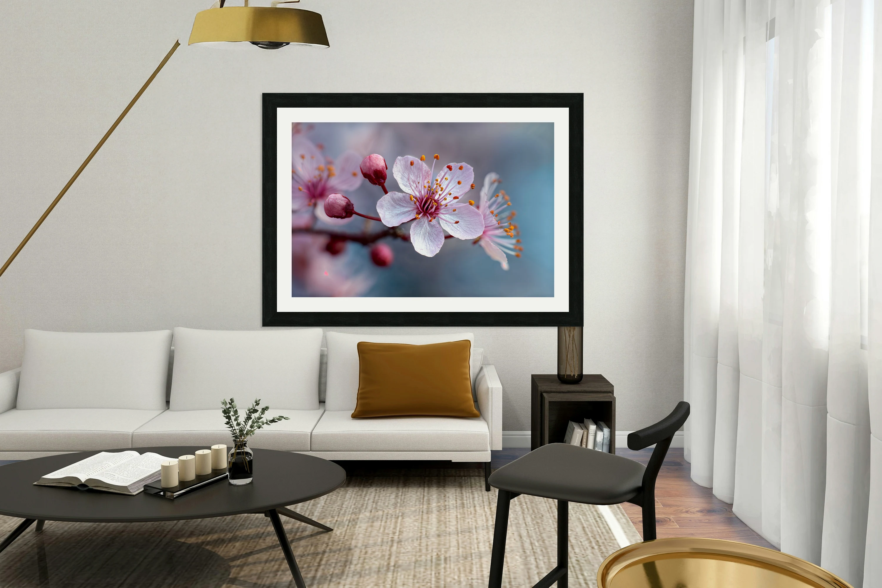 Cherry blooms
