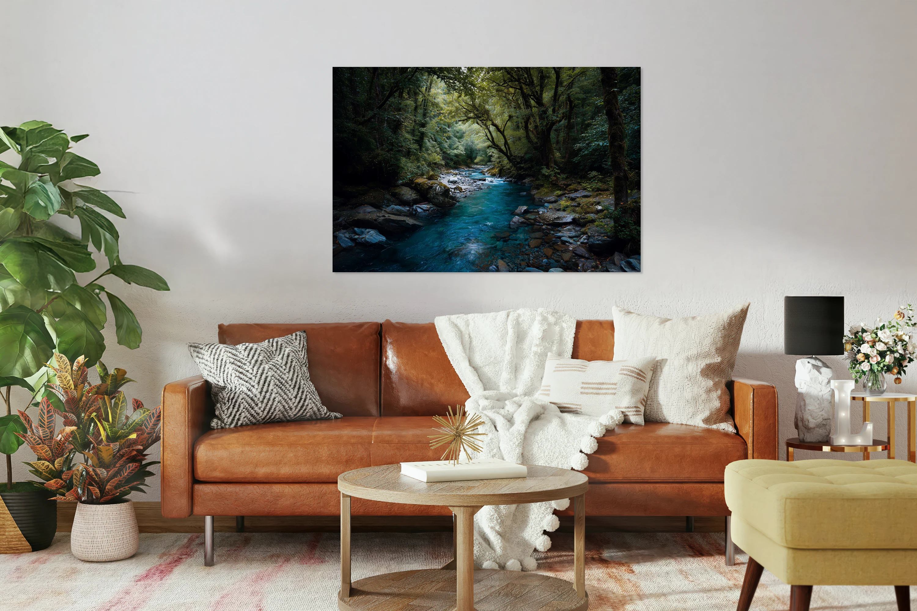 Wild forest river 2