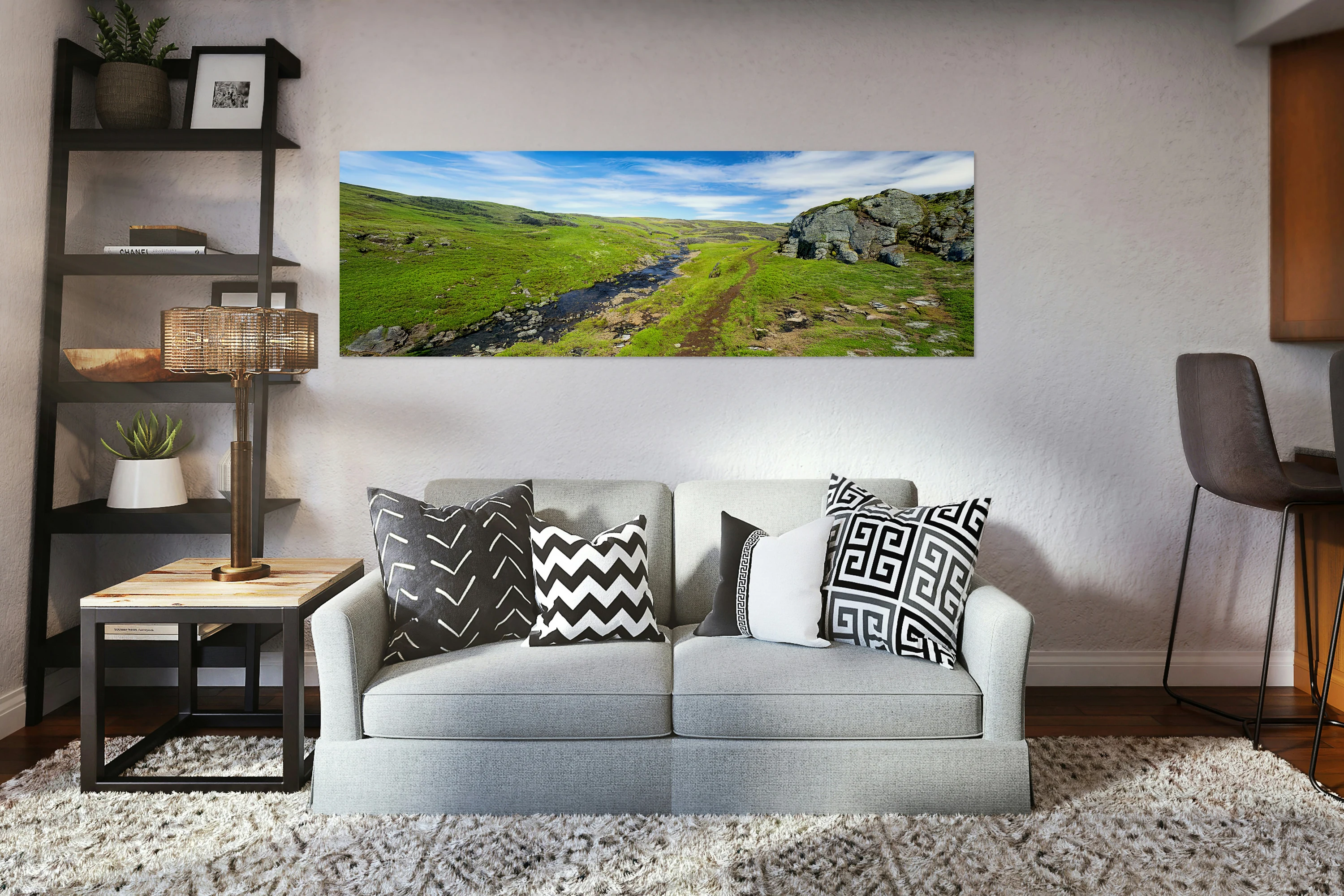 Table Mountain Brook Panorama