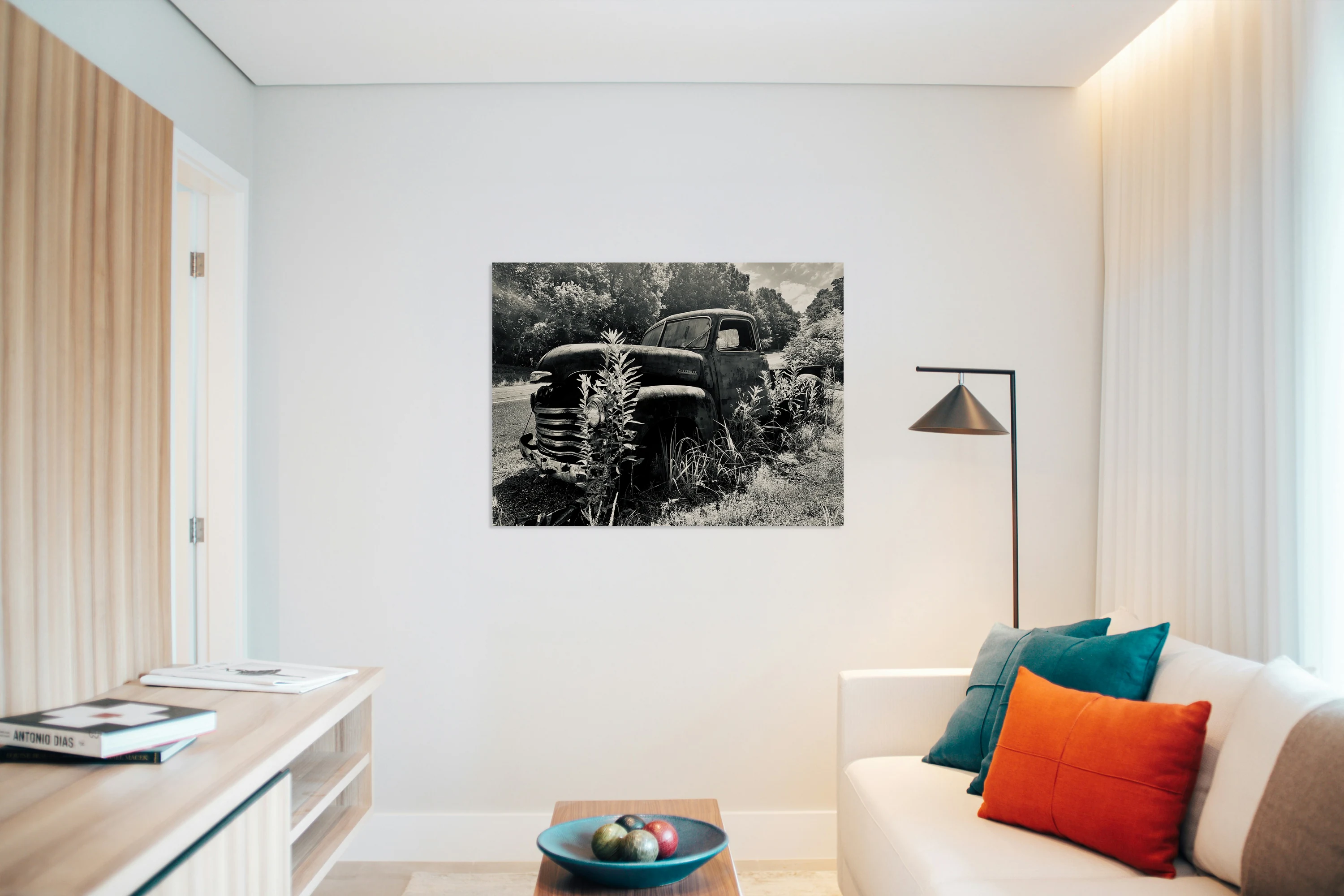 Chevy Pickup BW