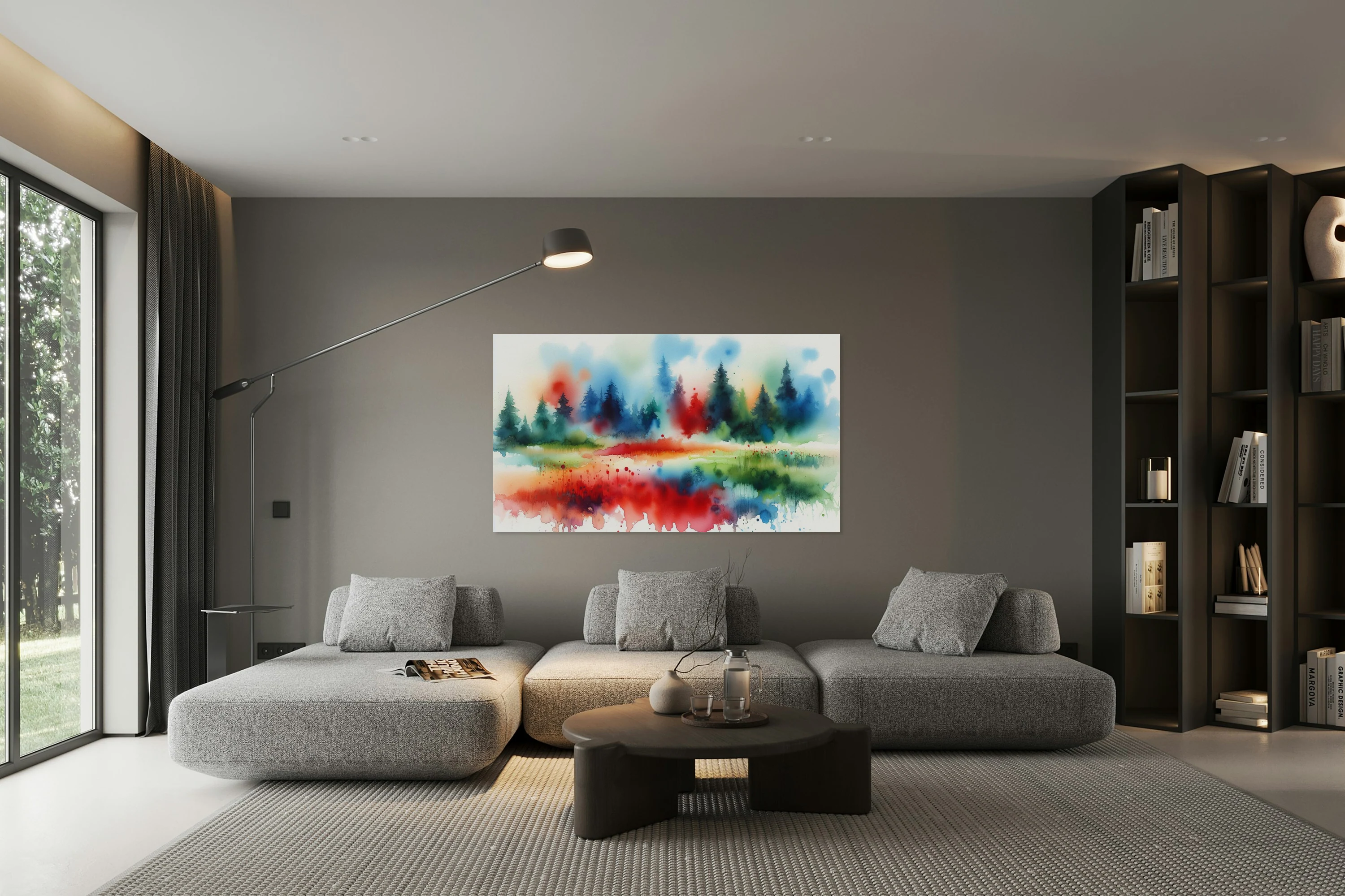 Paysage abstrait 4
