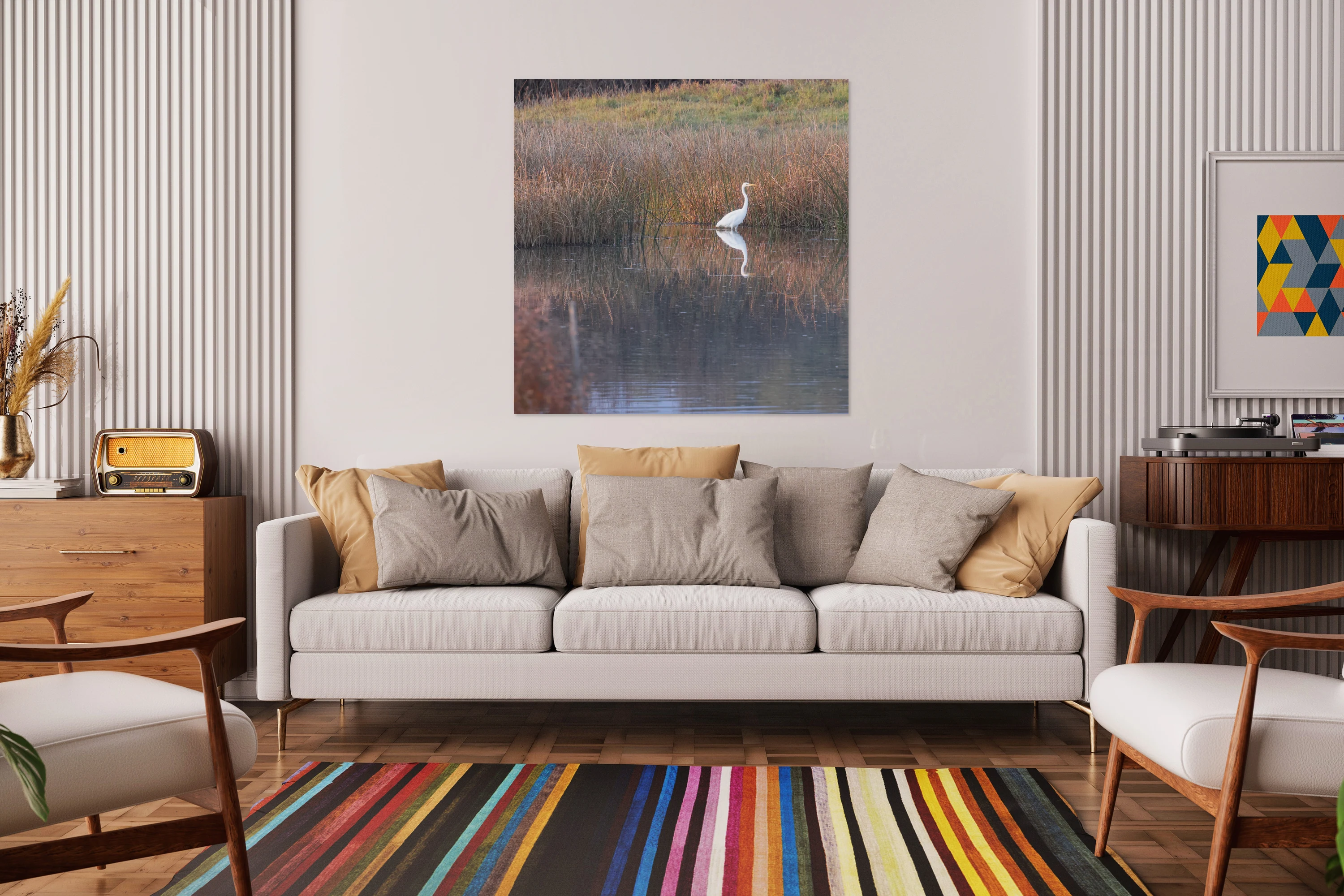 Great Egret Reflection
