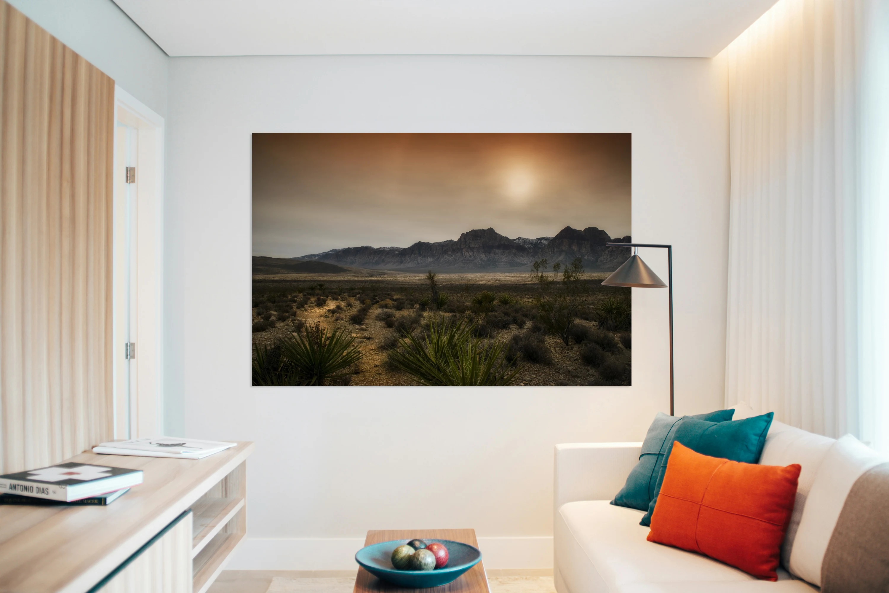 Desert Trail at Sunset