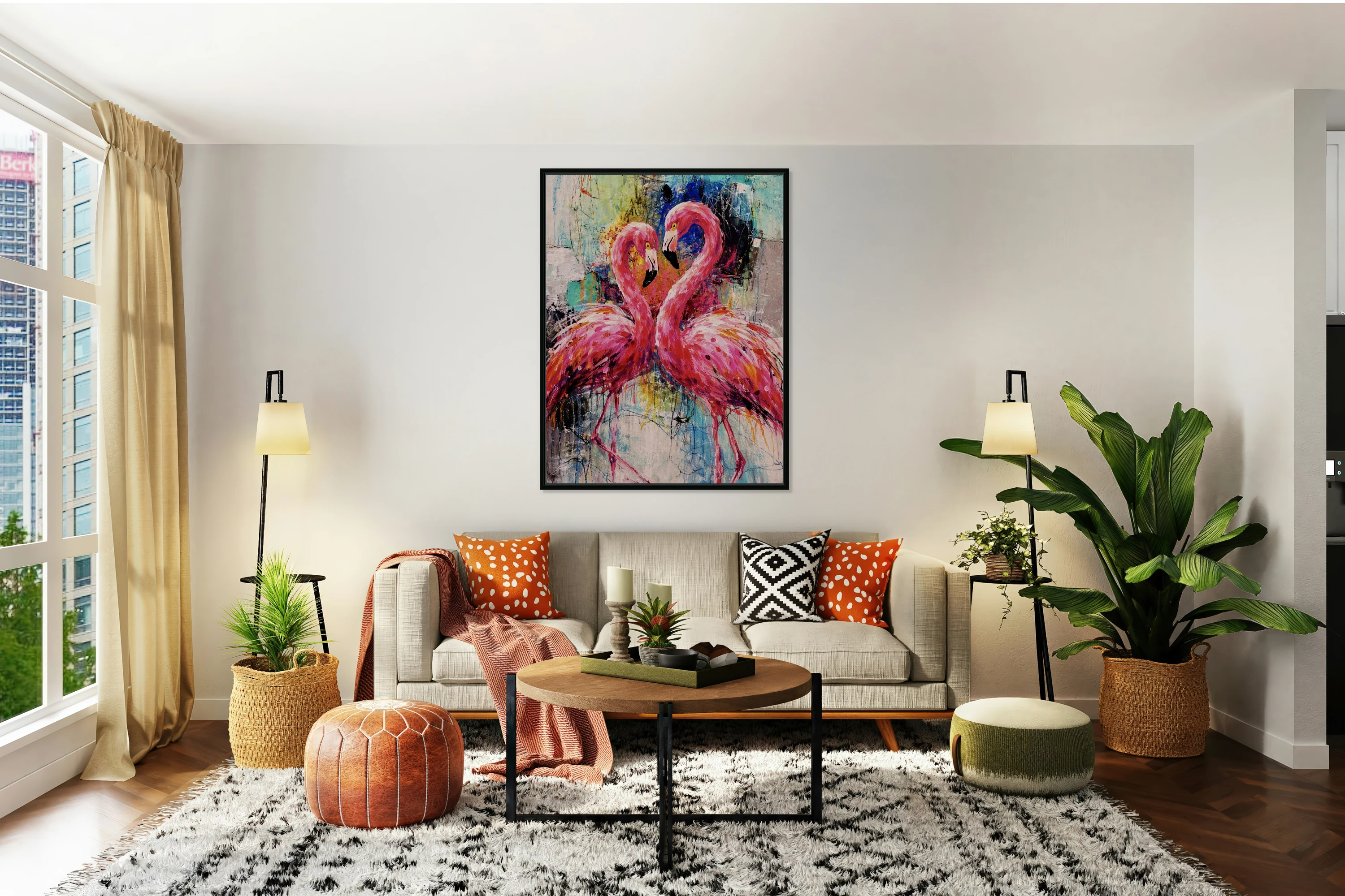 Flamingo Love
