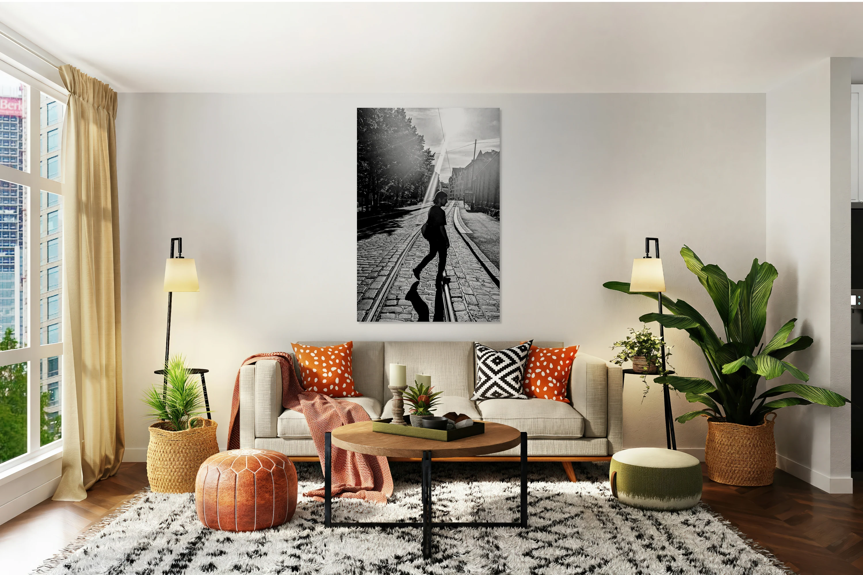 Walking on rails
