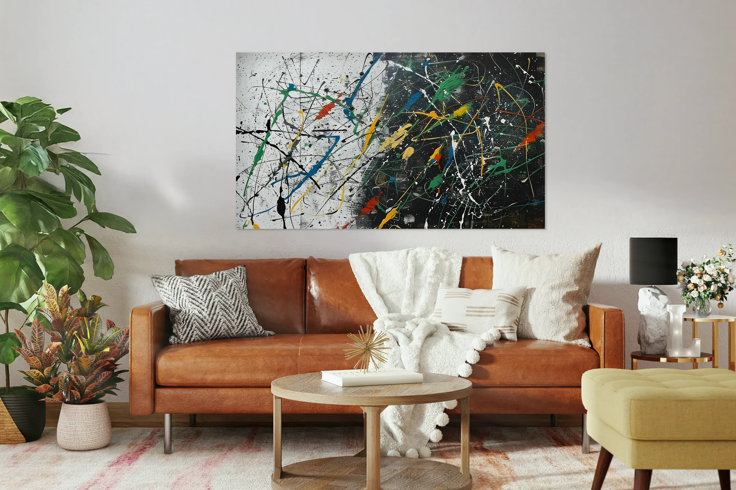 Large Pollock Abstract