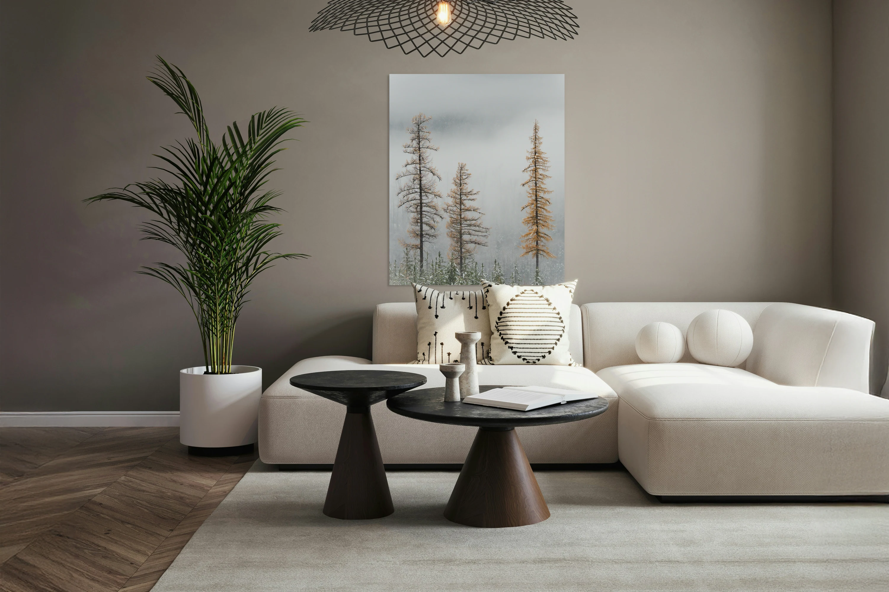 The Three Larches