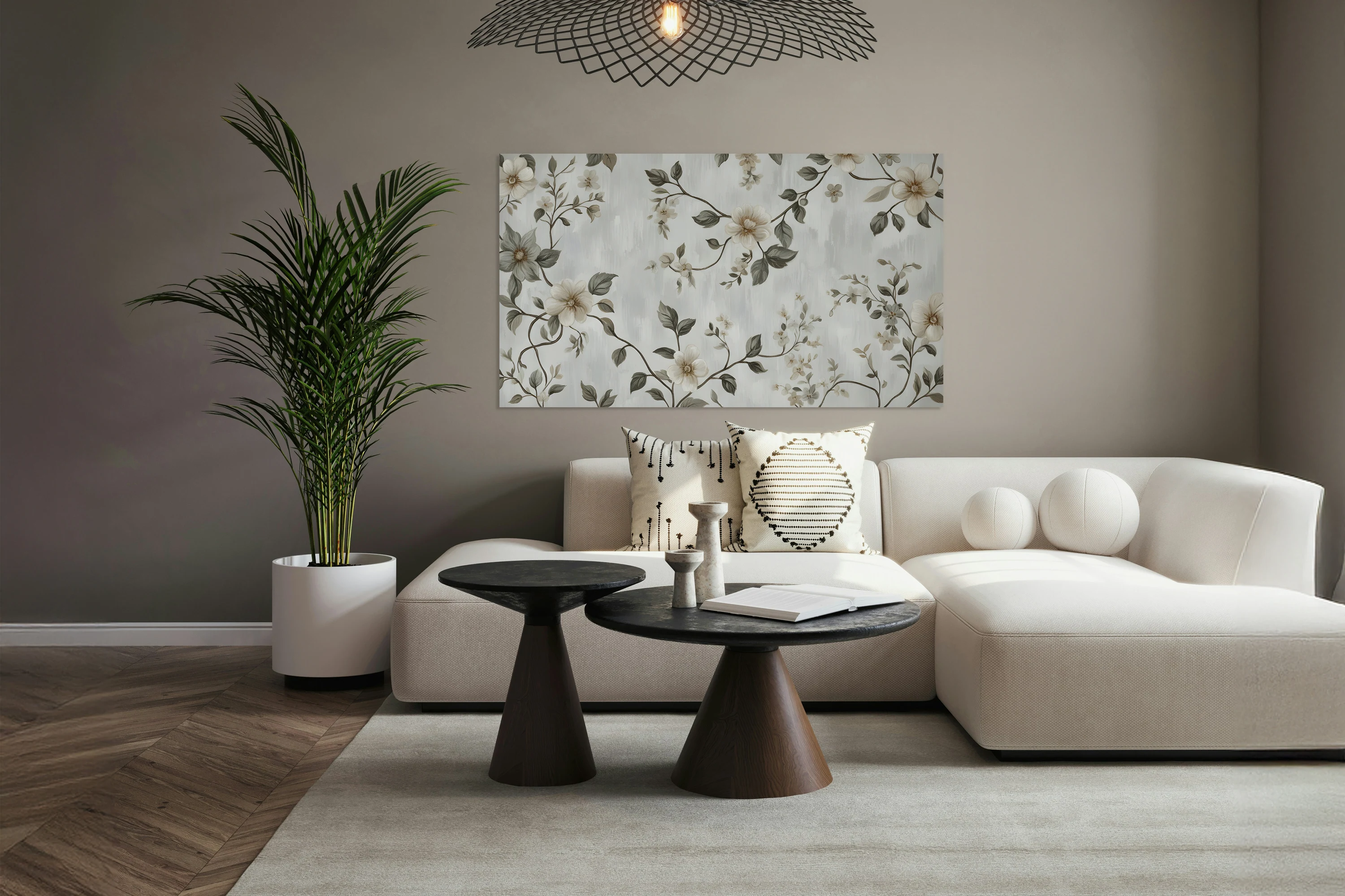 fleurs blanc