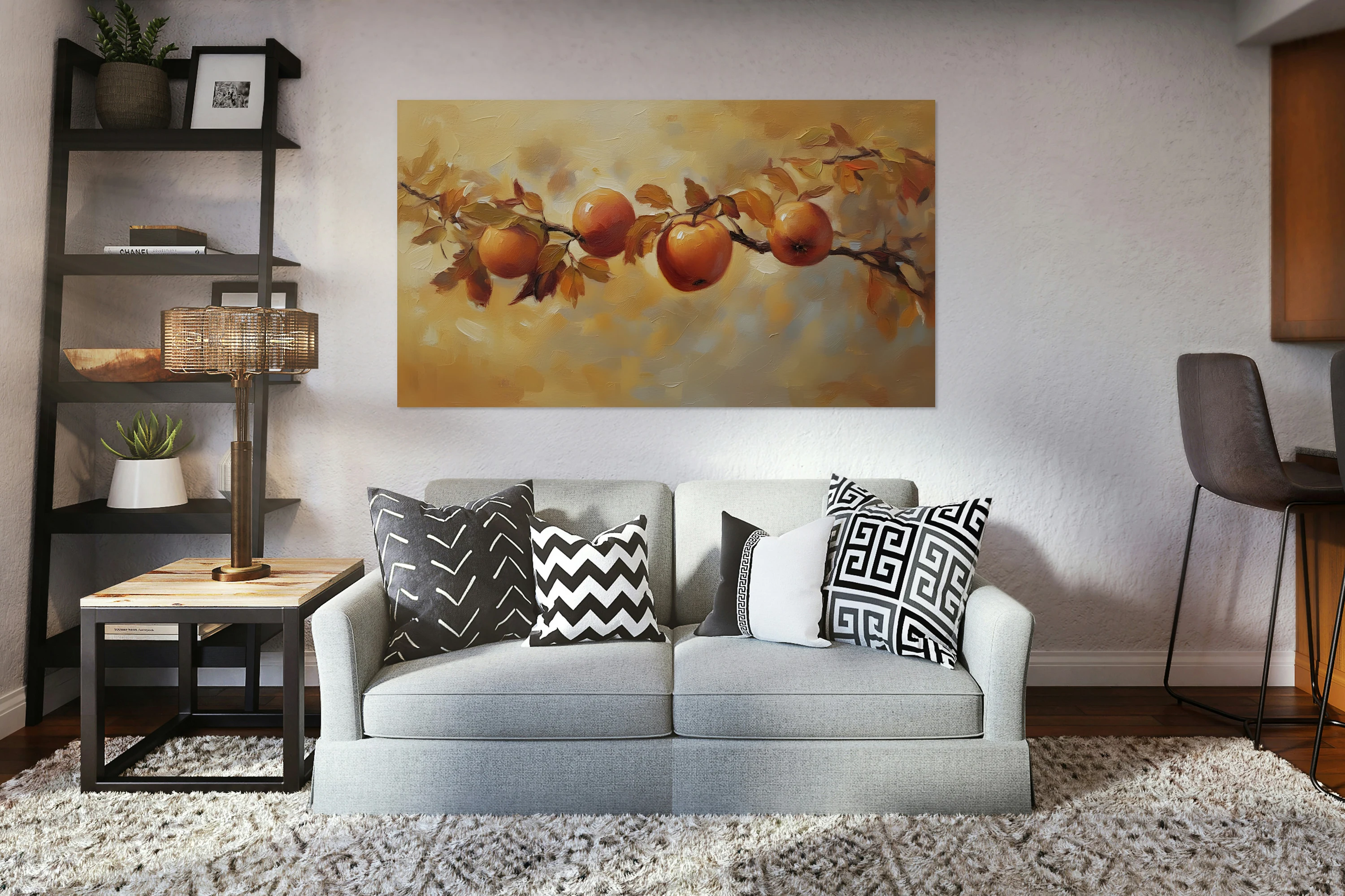 Rustic Apple Branch Frame 