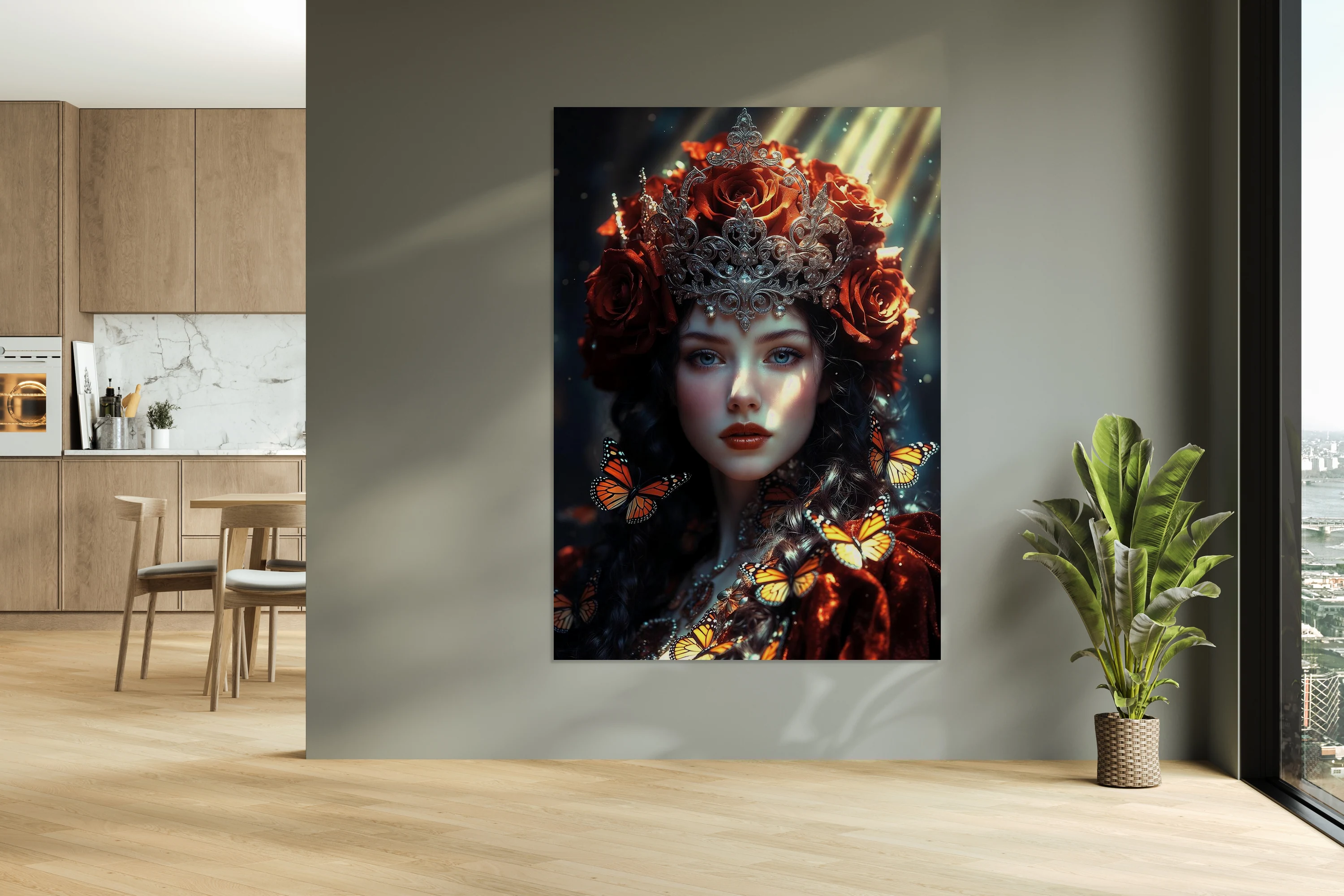 surreal rose queen