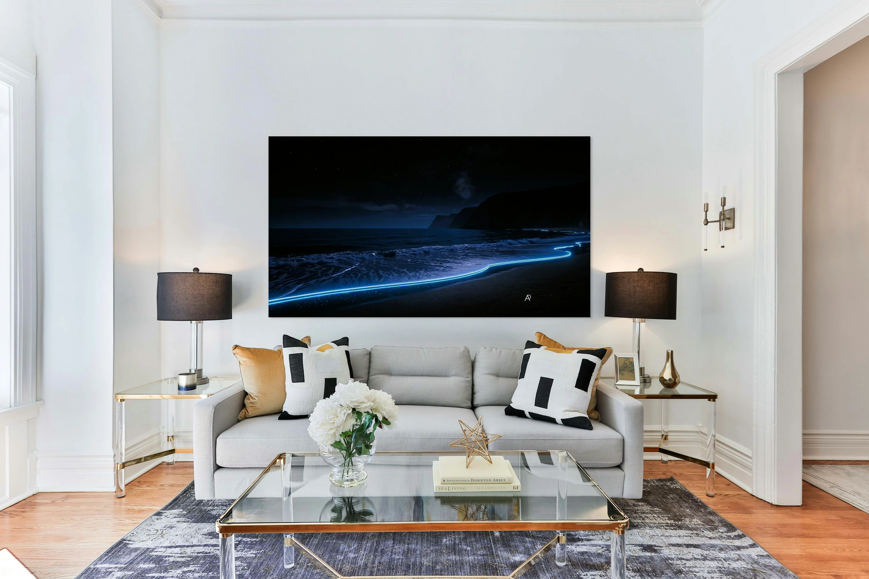 Beach Long Form Image Signed