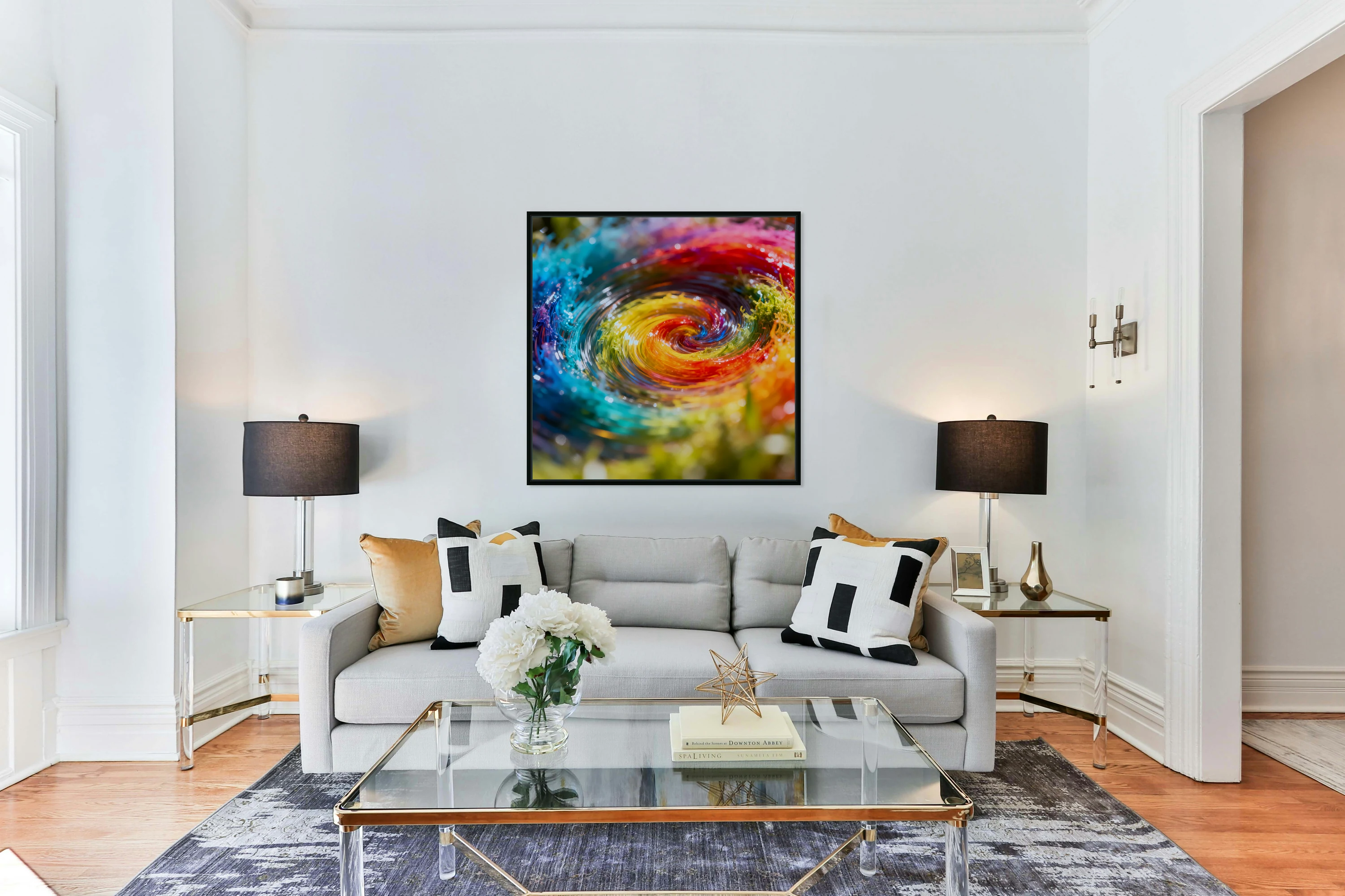 Rainbow vortex 